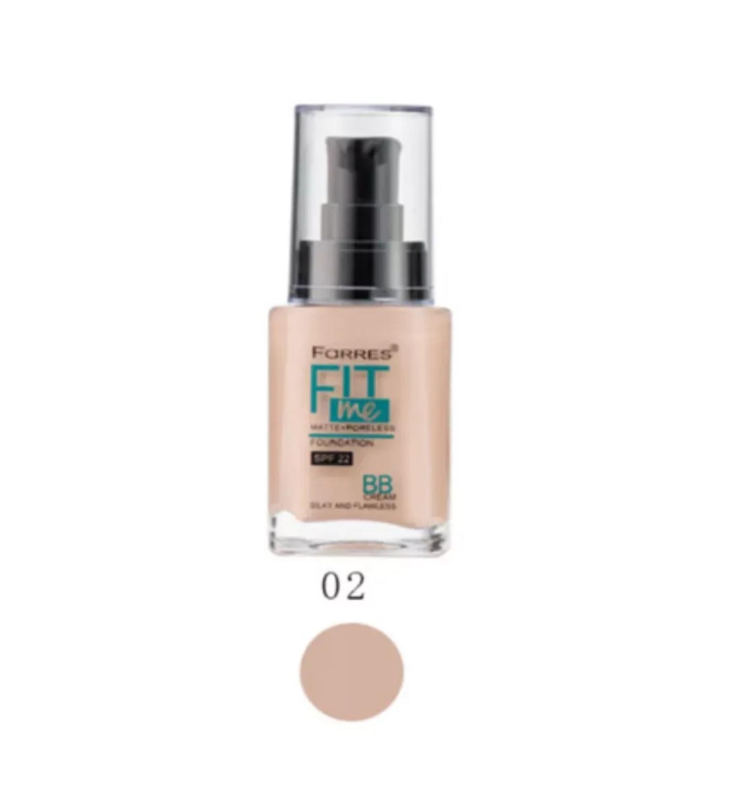 FARRES cosmetics Tonal cream 4046-102 Fit me matting SPF 22