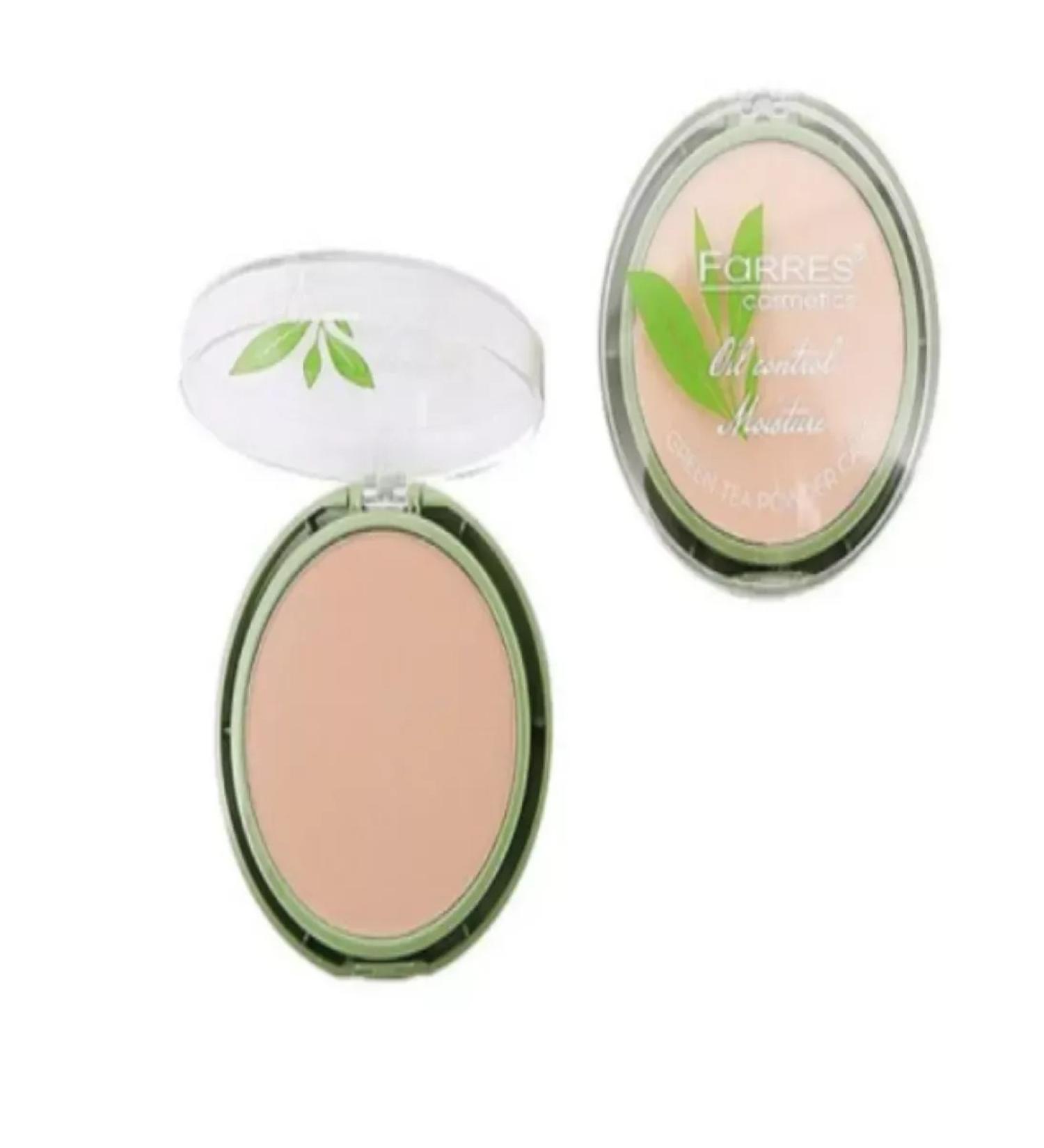 FARRES Compact powder with green tea extract tone 03