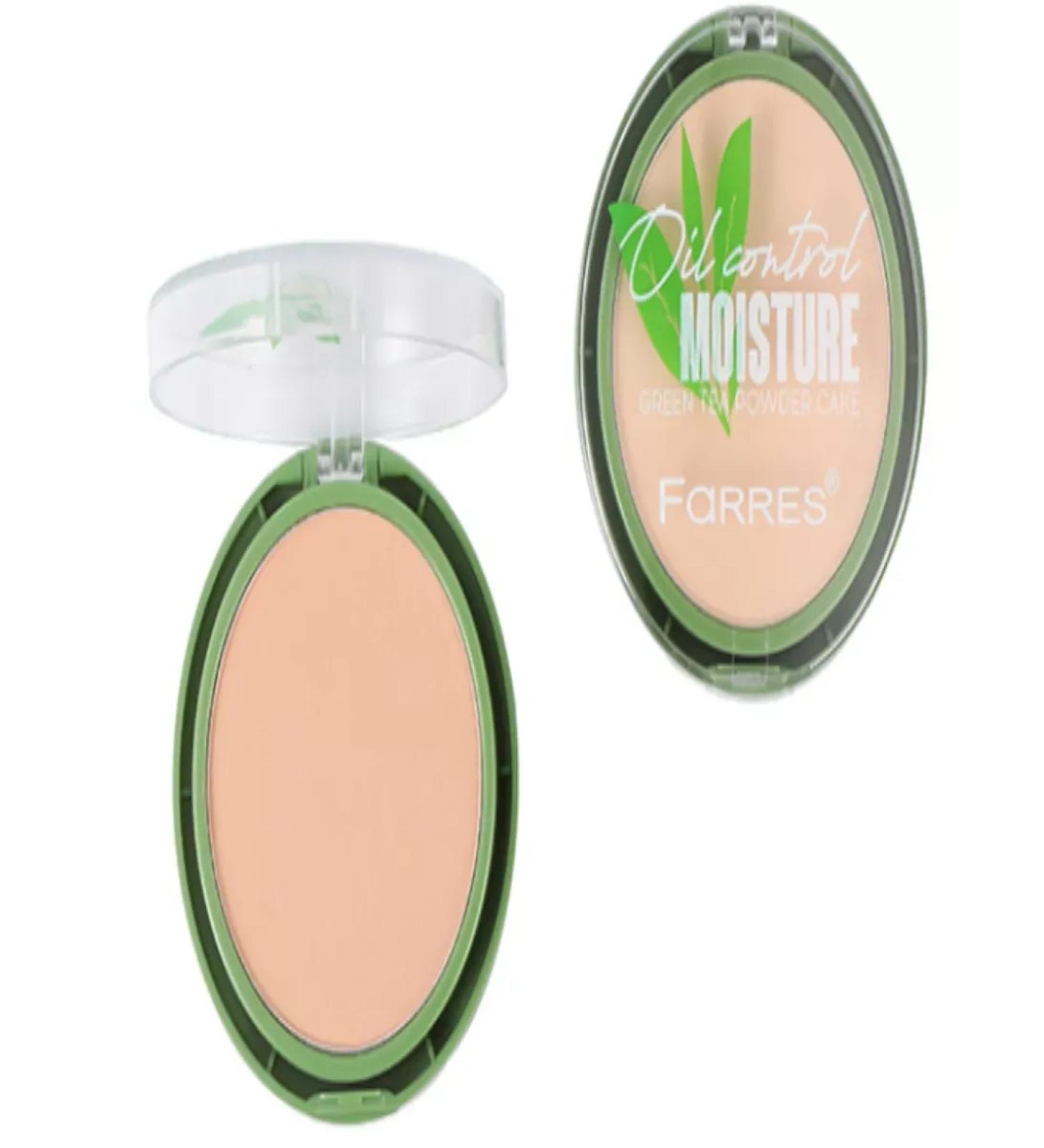 Farres Cosmetic Face powder with green tea extract tone 02
