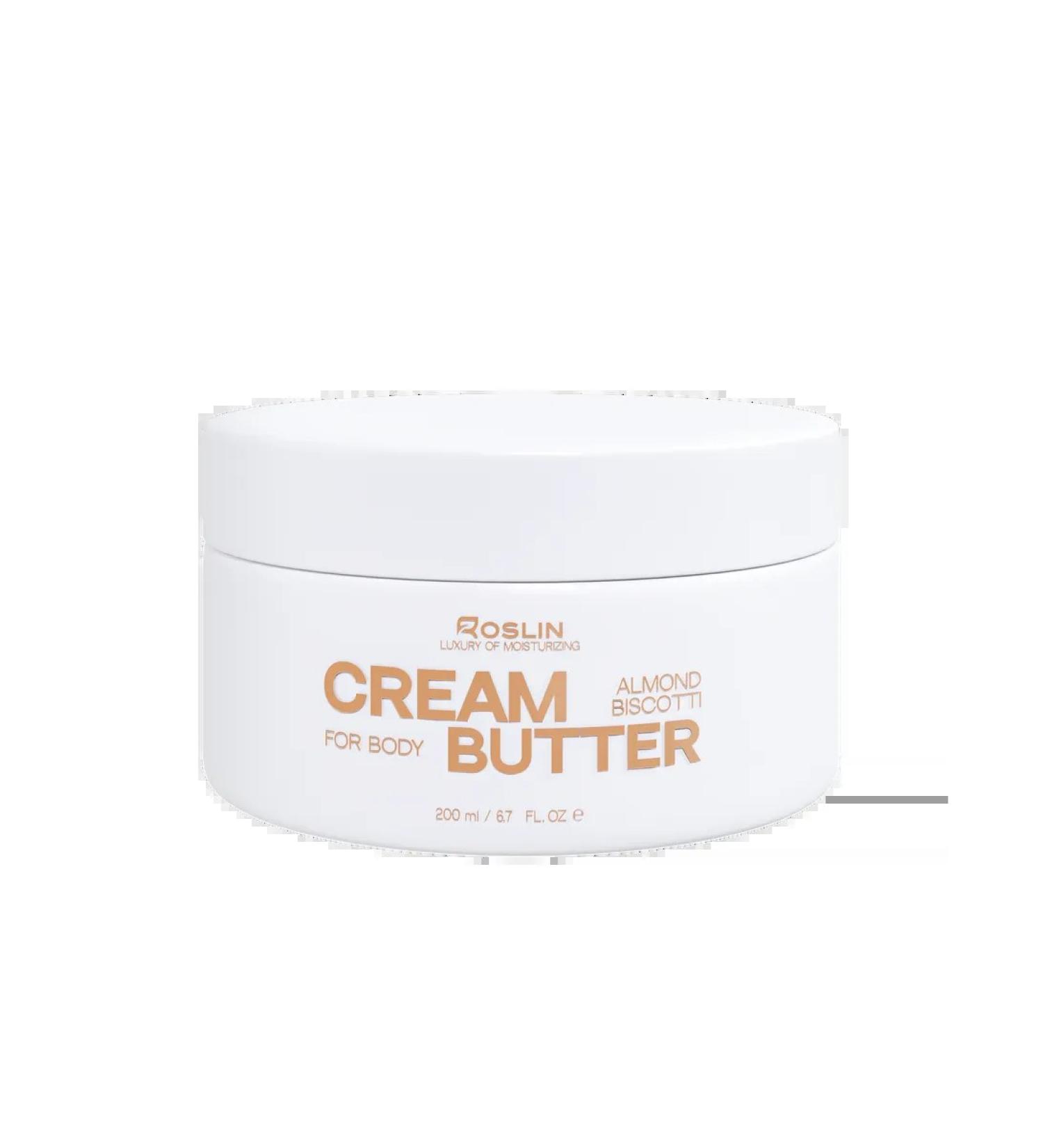 ROSLIN Moisturizing Cream Batter Almond Biscotti 200 ml - Buy Online on GoSupps.com
