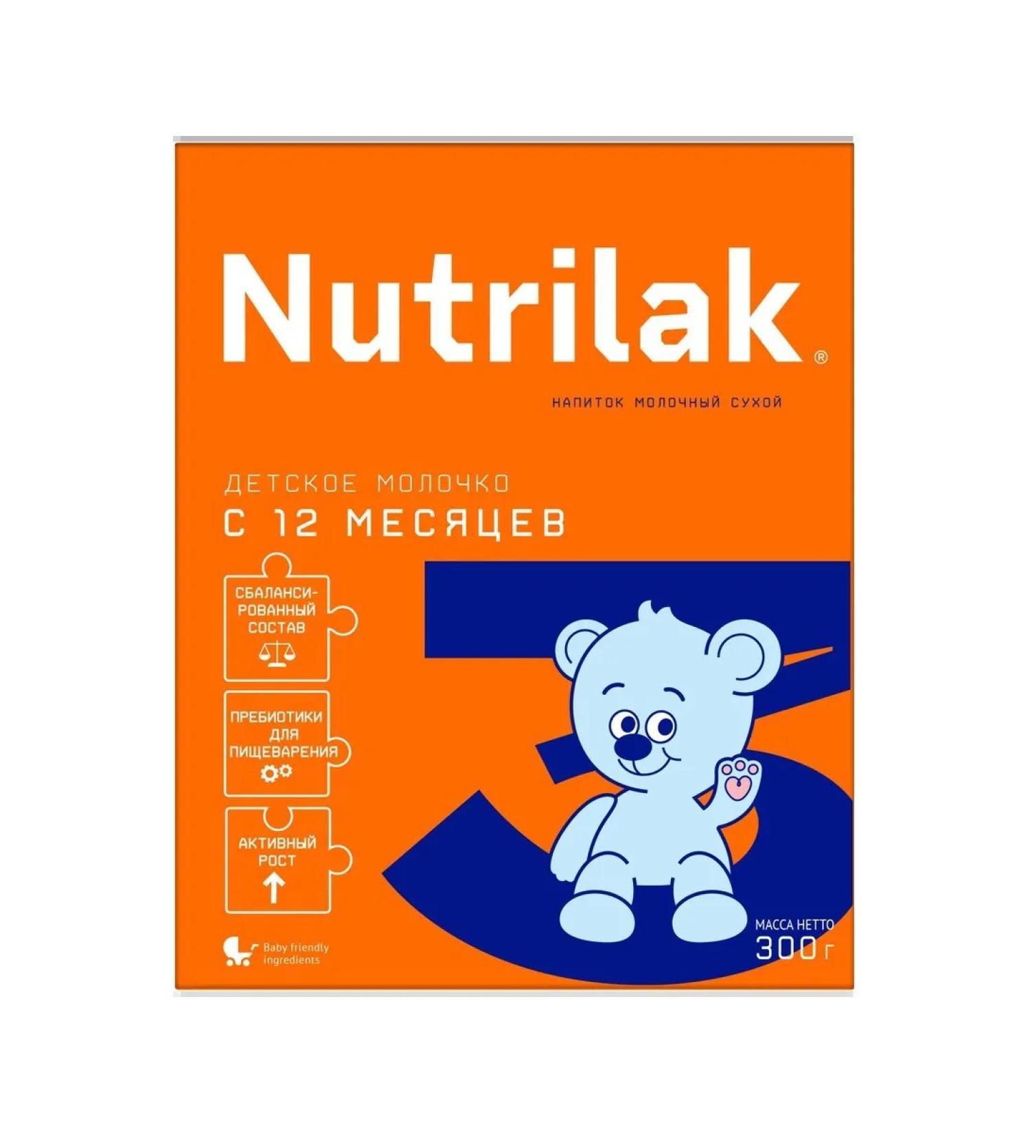 Nutrilak 3 - milk drink from 12 months 300g