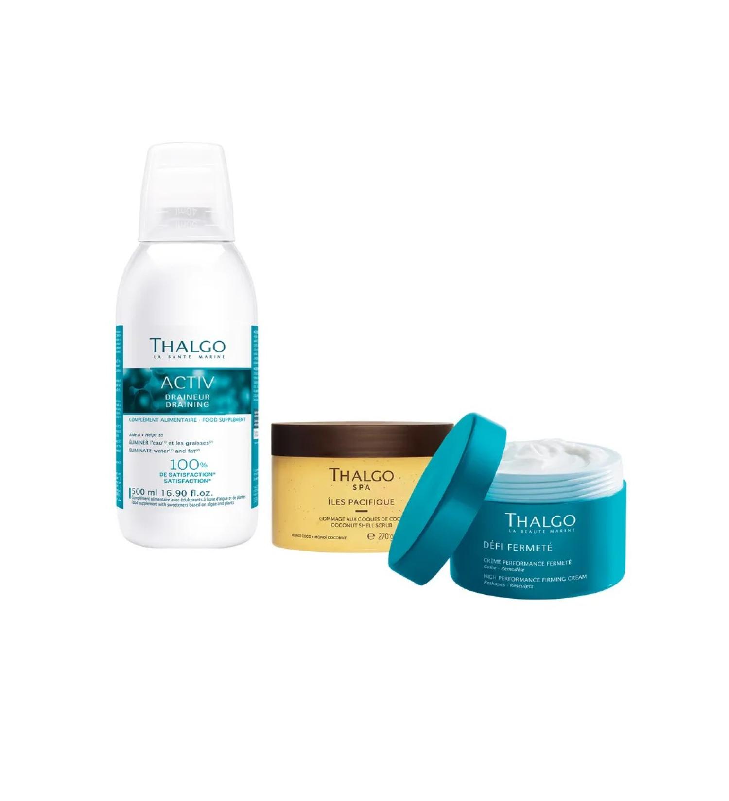 Thalgo Slimming Body Kit (Firming Cream + Body Scrub + Slim Effect Dietary Supplement)