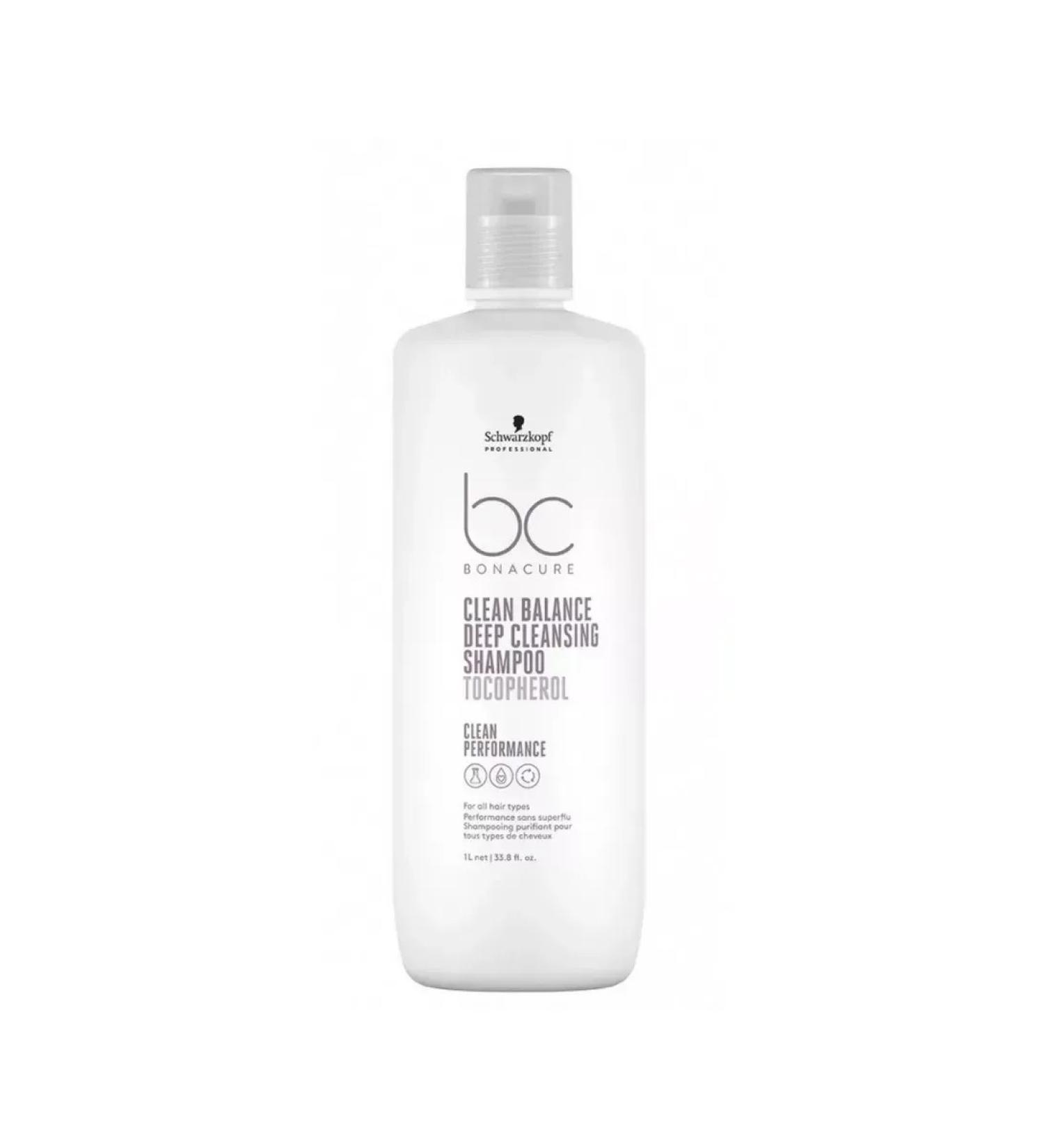 Schwarzkopf Professional Deeply cleansing shampoo Clean Balance Deep Cleansing Shamp ...