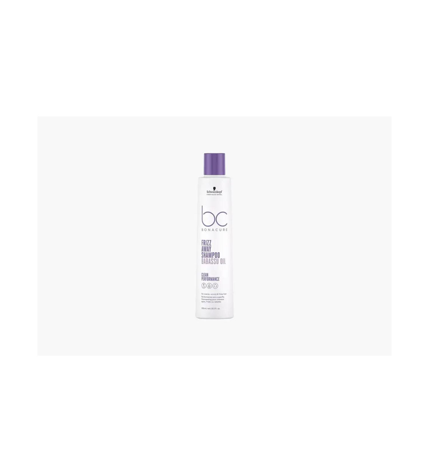 Schwarzkopf Professional Bonacure Frizz Away Shampoo for Smoothing Frizz and Unruly Hair 250 ml