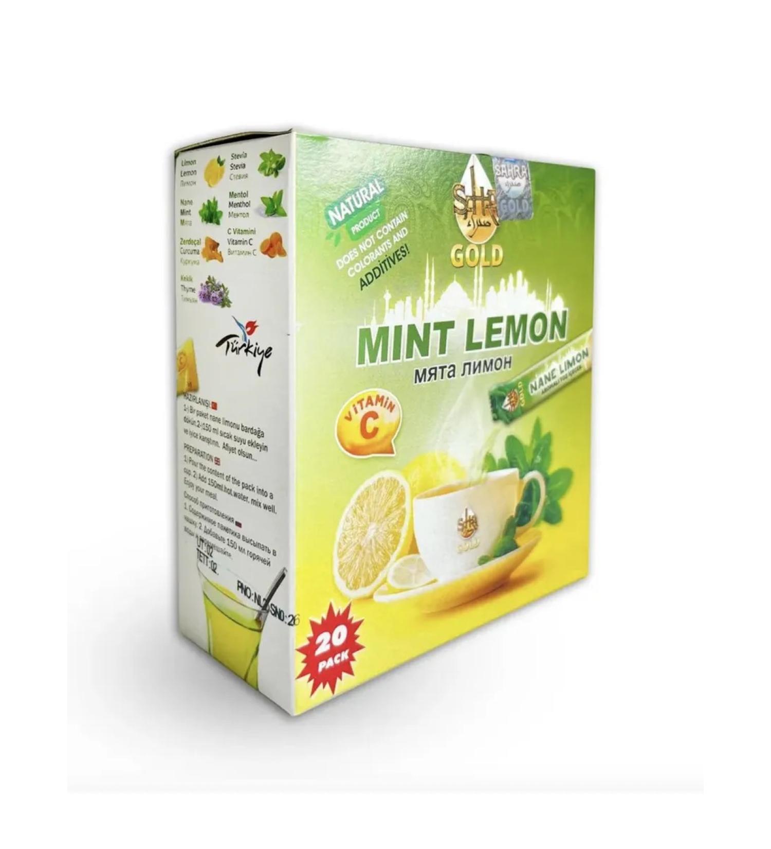 SAHRA GOLD Herbal tea for health from colds and flu 20 packages - Buy Online on GoSupps.com