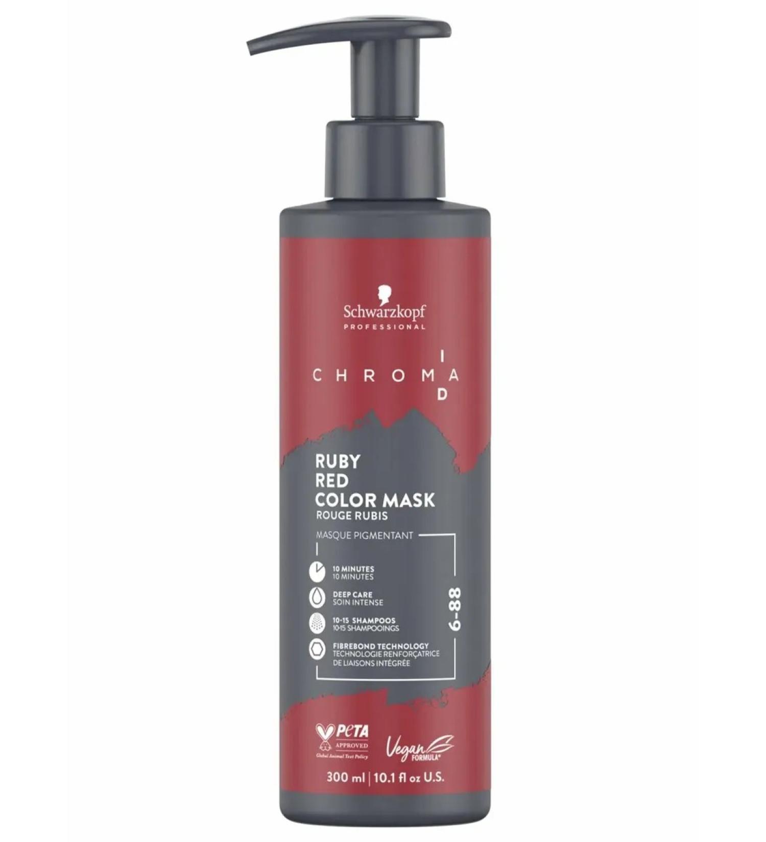 Schwarzkopf Professional Mask 6-88 Schwarzkopf Chroma Bonding Color 300 m Toning