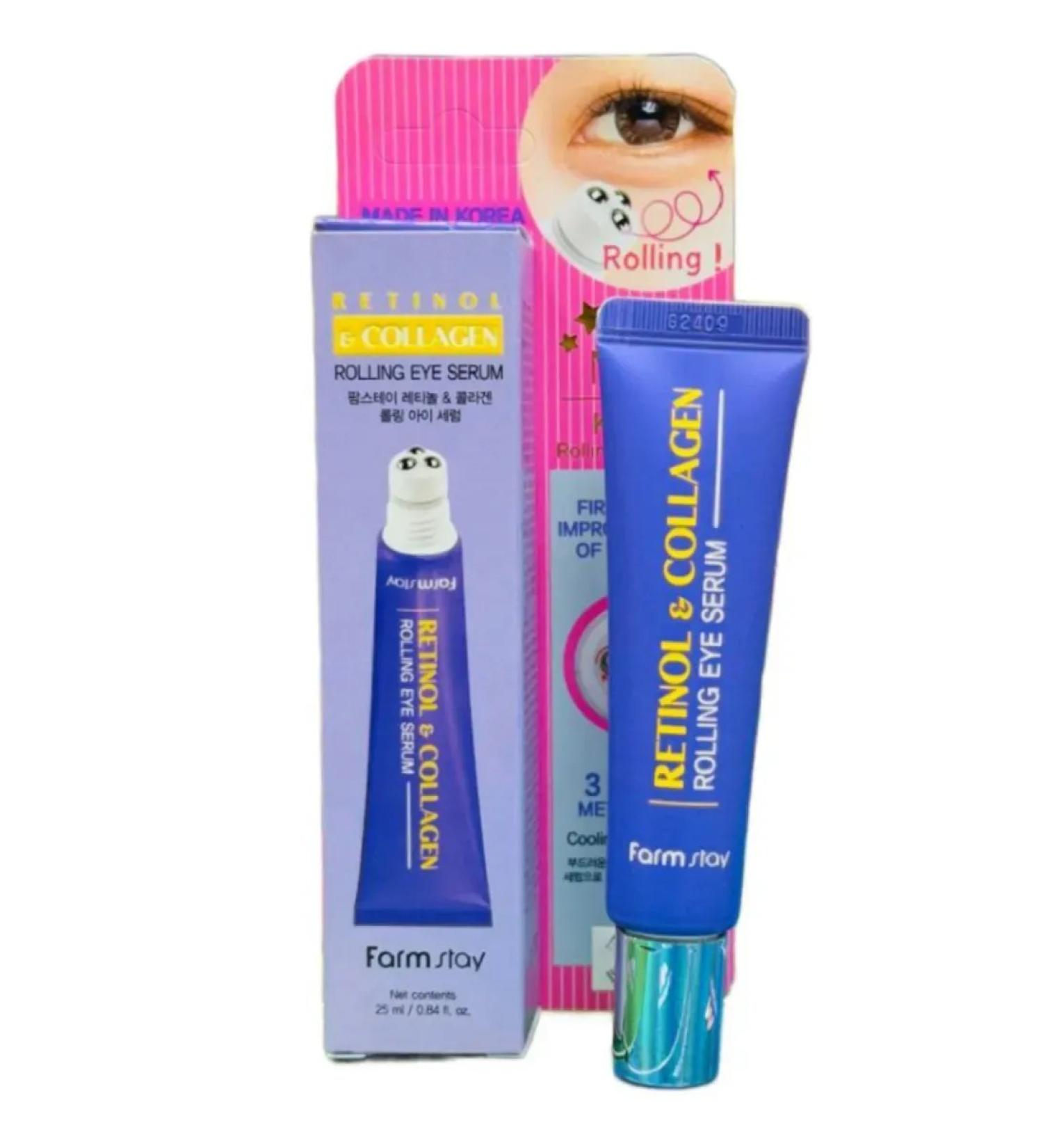 Farm Stay Cream gel for the zone around the eyes with retinol - Buy Online on GoSupps.com