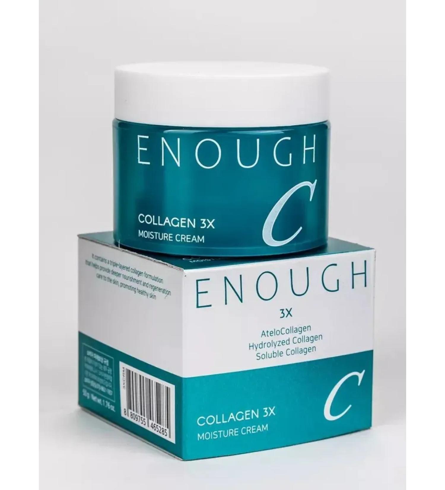 ENOUGH Moisturizing face cream with a collagen 3x - Buy Online on GoSupps.com