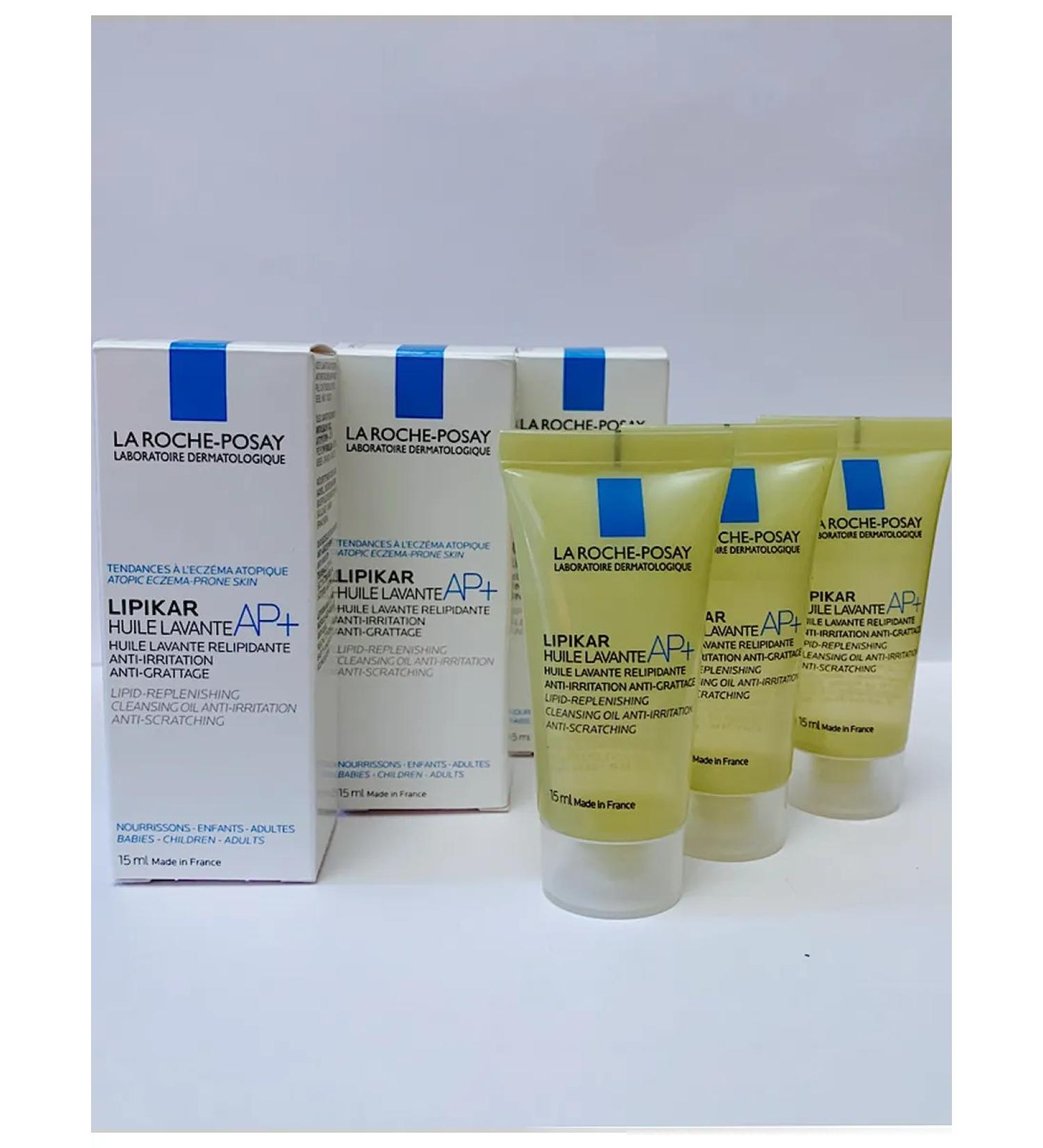 LA ROCHEPOSAY Lipikar Ap+ Face and Body oil for shower and bath - Buy Online on GoSupps.com