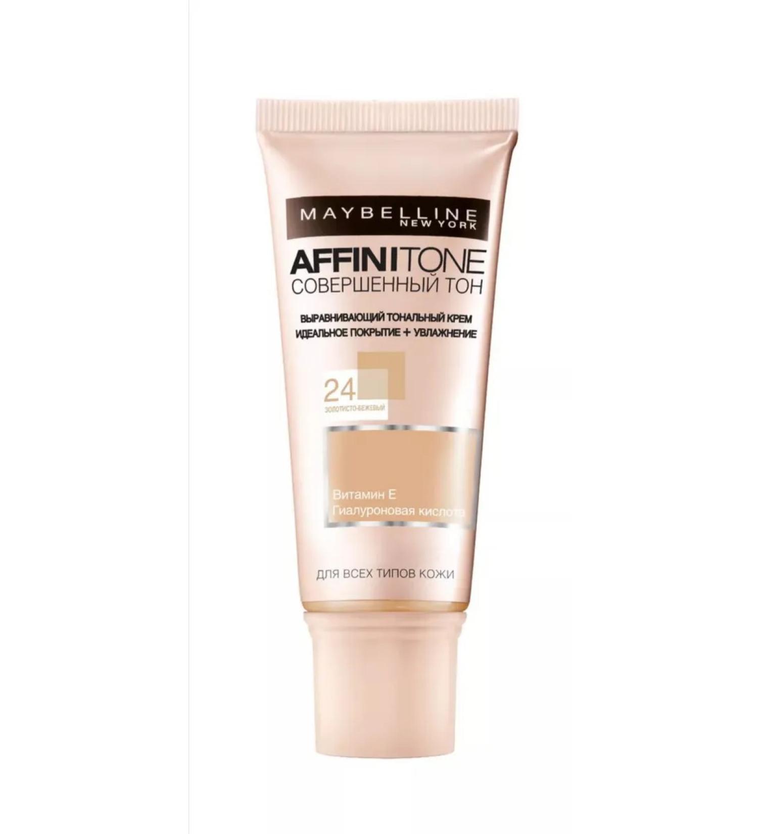 Maybelline New York Affinitone Facial Tonal Facial Cream 24 golden - Buy Online on GoSupps.com