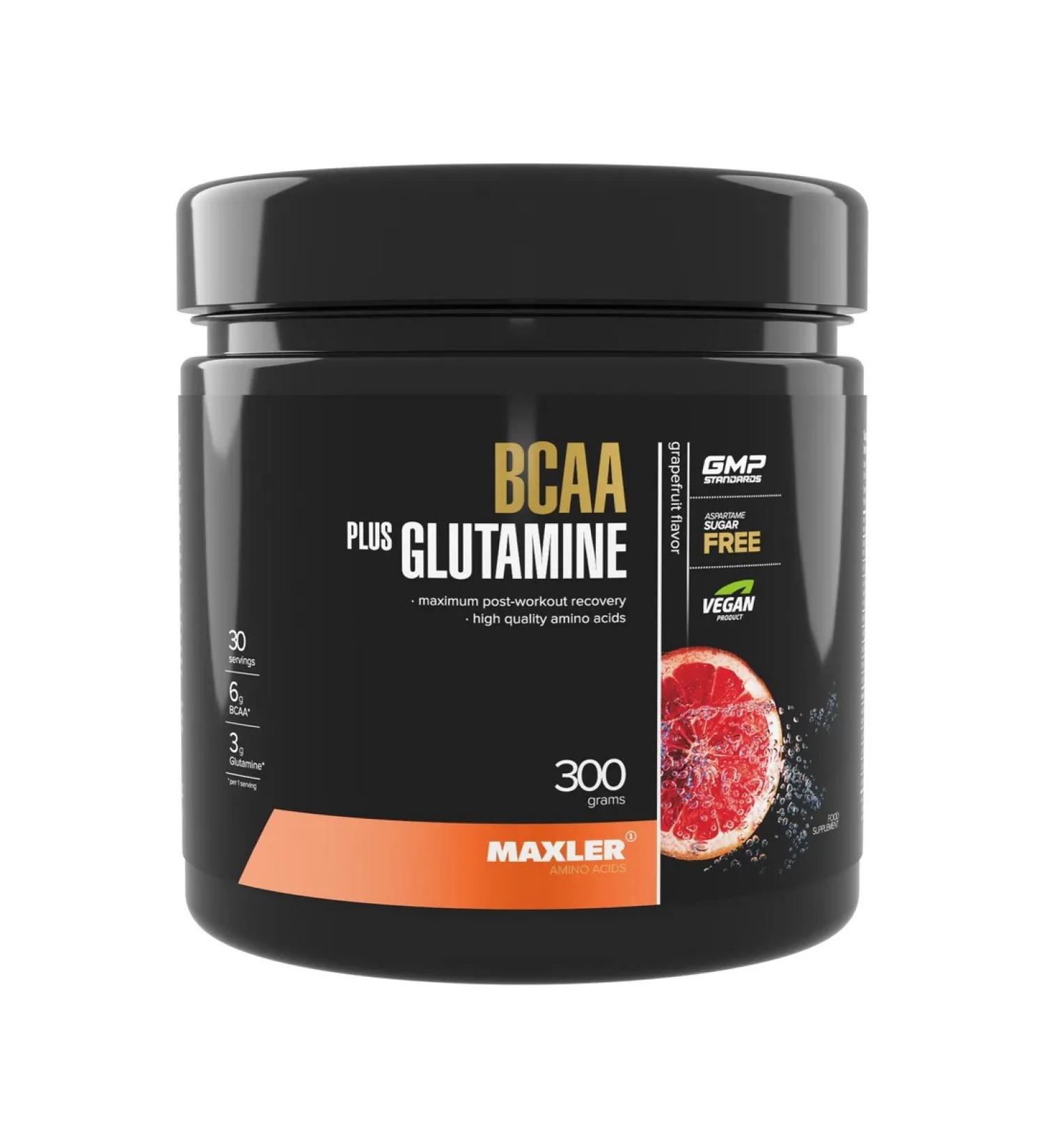 maxler BCAA + glutamine BCAA + Glutamine 300 g USA Grapefruit - Buy Online on GoSupps.com