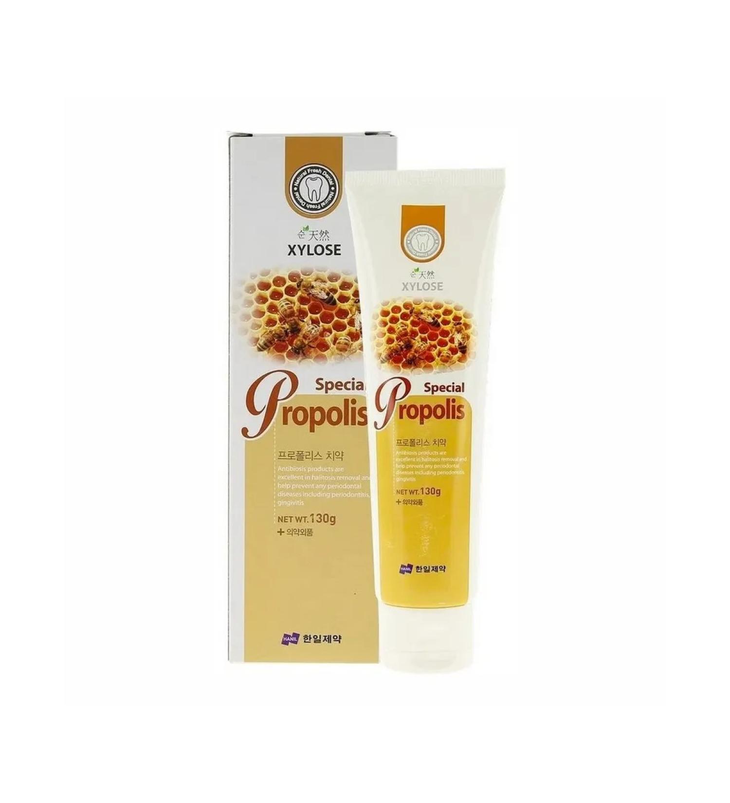 HANIL Toothpaste with propolis 130 g - Buy Online on GoSupps.com