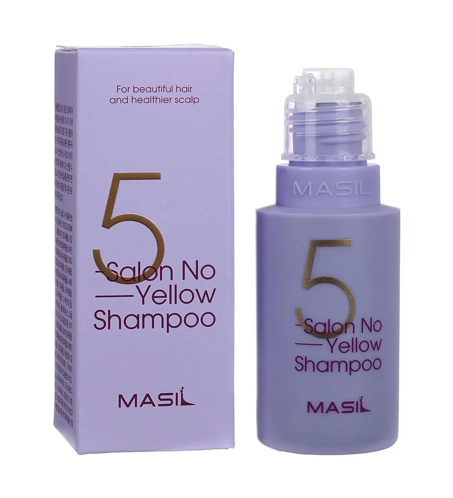 MASIL Shampoo against yellowness for brightened hair