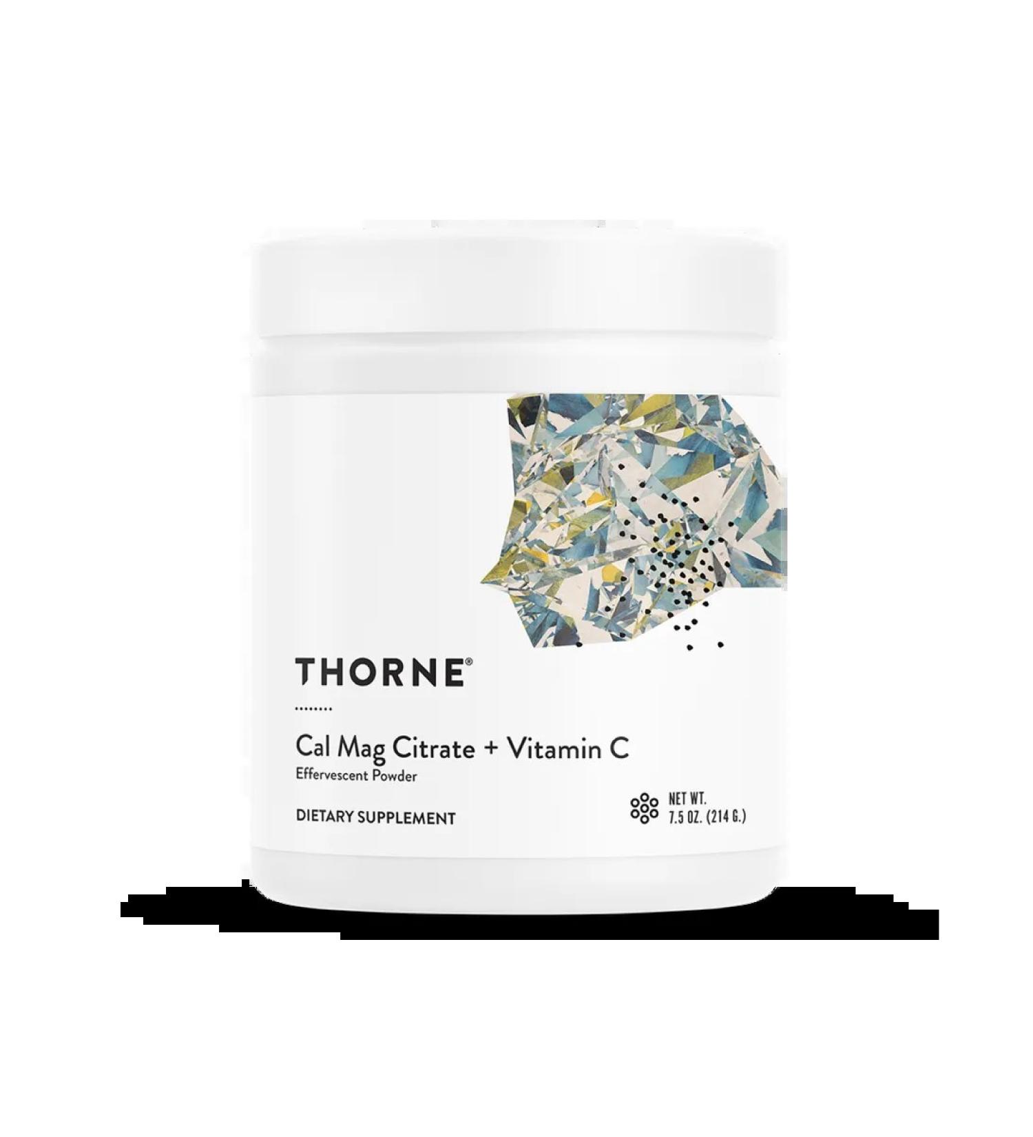 Thorne Research Calcium citrate magnesium+vit C CAL-MAG CITRATE+VIT C 214 gr
