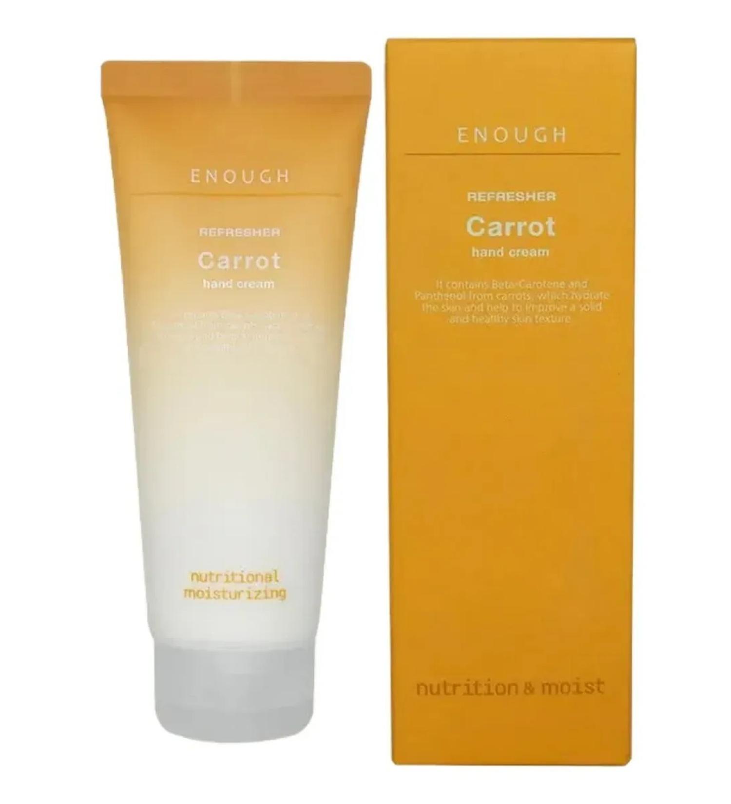 ENOUGH RefreSher Carrot Korean hand cream with carrots 100ml