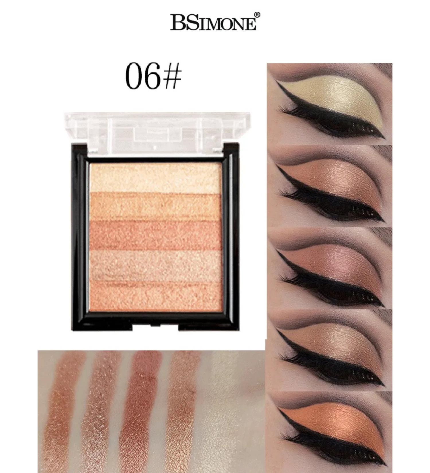 BSIMONE Highlaiter palette for decorative facial makeup #06 - Buy Online on GoSupps.com