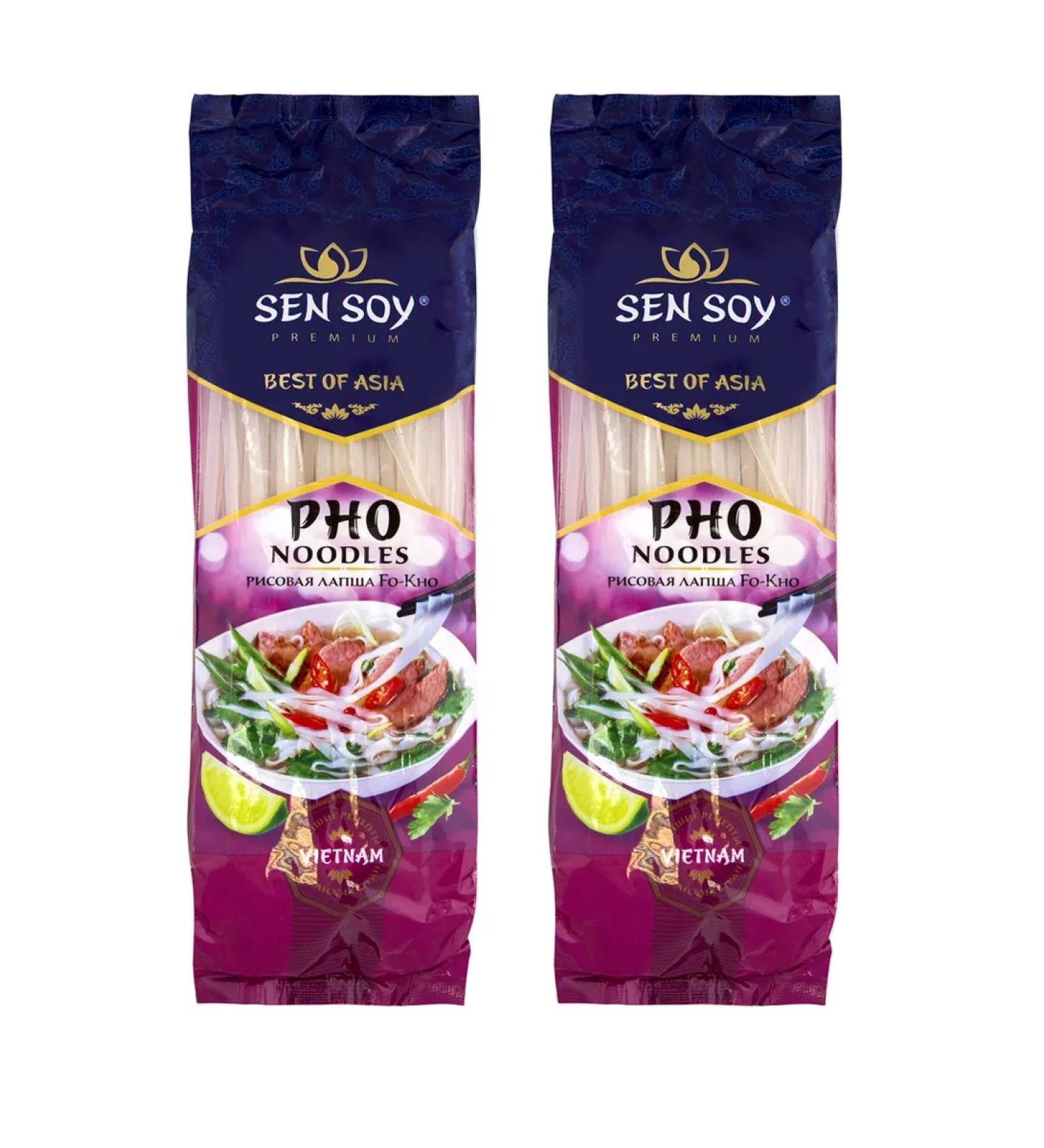 Sen Soy Noodles Saint Soy Rice Fo Kho Fo-ho 2 pieces of 200 grams - Buy Online on GoSupps.com