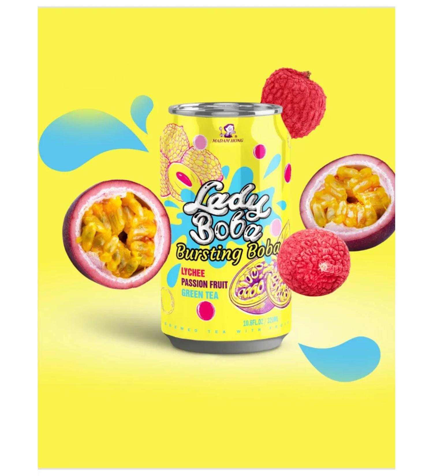 Red Dragon St Petersburg Babble Boba Babble Boba Lichi and Marakuya 320 ml