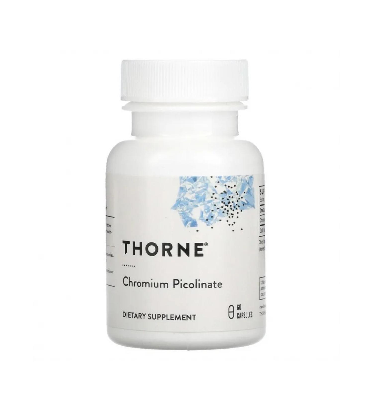 Thorne Research Chromium picolinate Chromium Picolinate 60 capsules