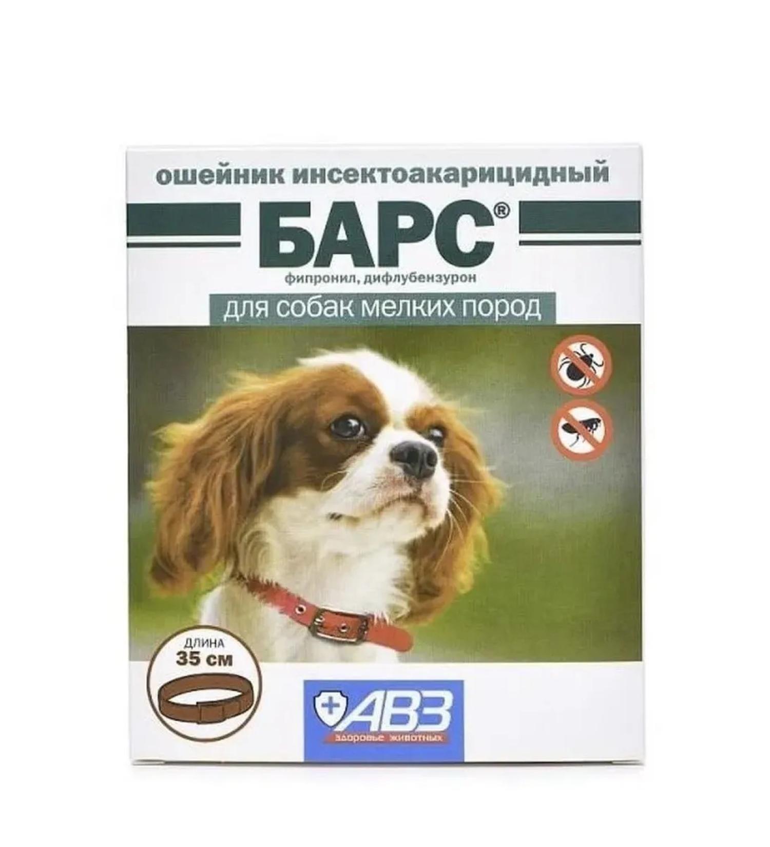 AVZ Bars collar from fleas and ticks for dogs of small breeds 35 cm - Buy Online on GoSupps.com