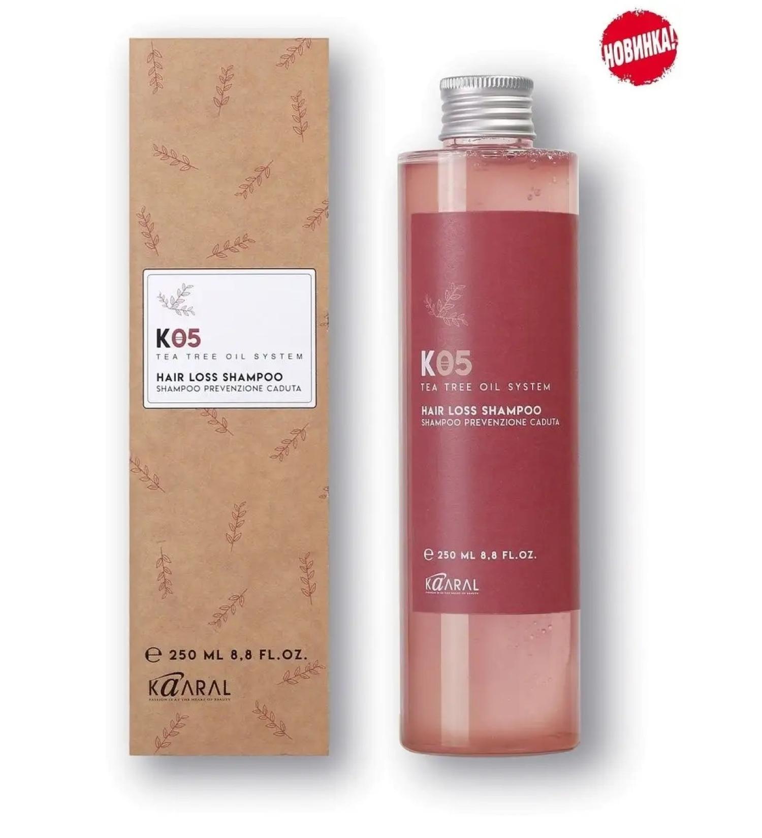 Kaaral Shampoo against hair loss K05 Hair Loss Shampoo 250ml - Buy Online on GoSupps.com