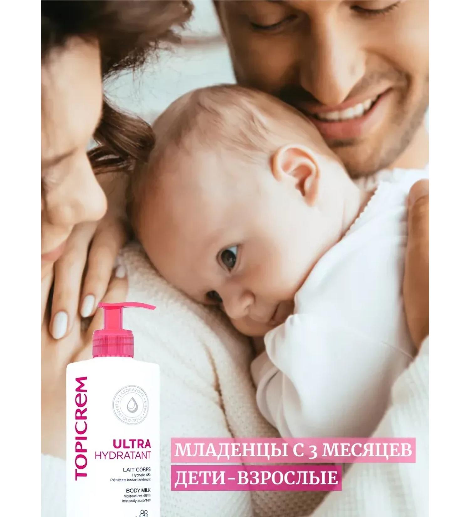 MilkTrade Topicrem Milk for the face and body Ultra Moisturizing 500 ml - Buy Online on GoSupps.com