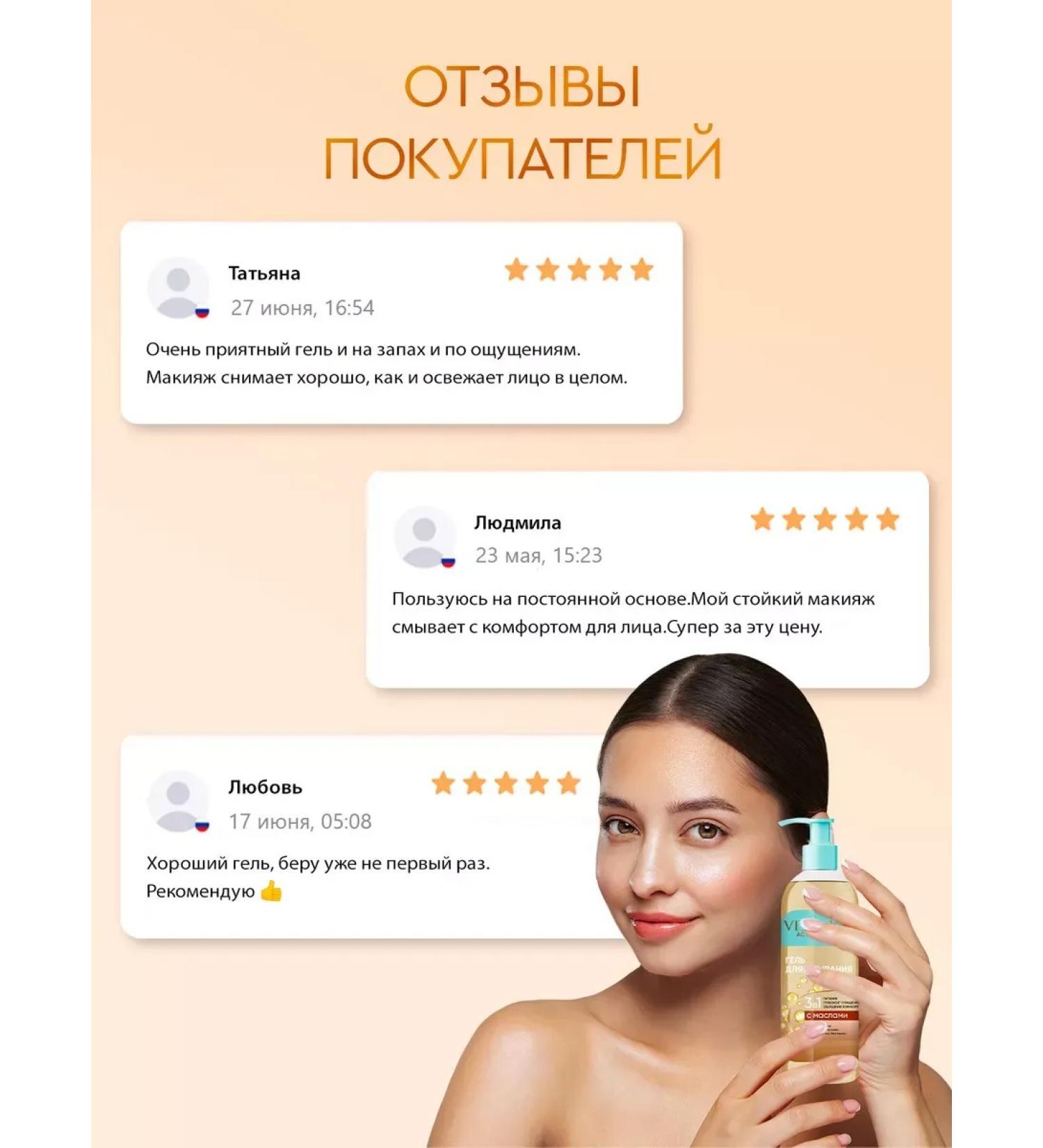 GelsOnline Cleaning gel for washing the face 2 pcs - Buy Online on GoSupps.com