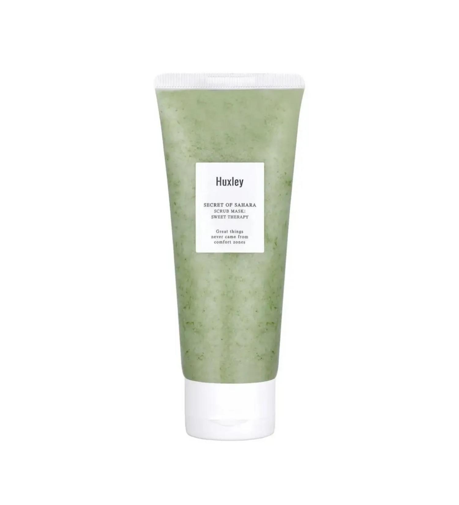 Soft scrub-mask for Huxley face