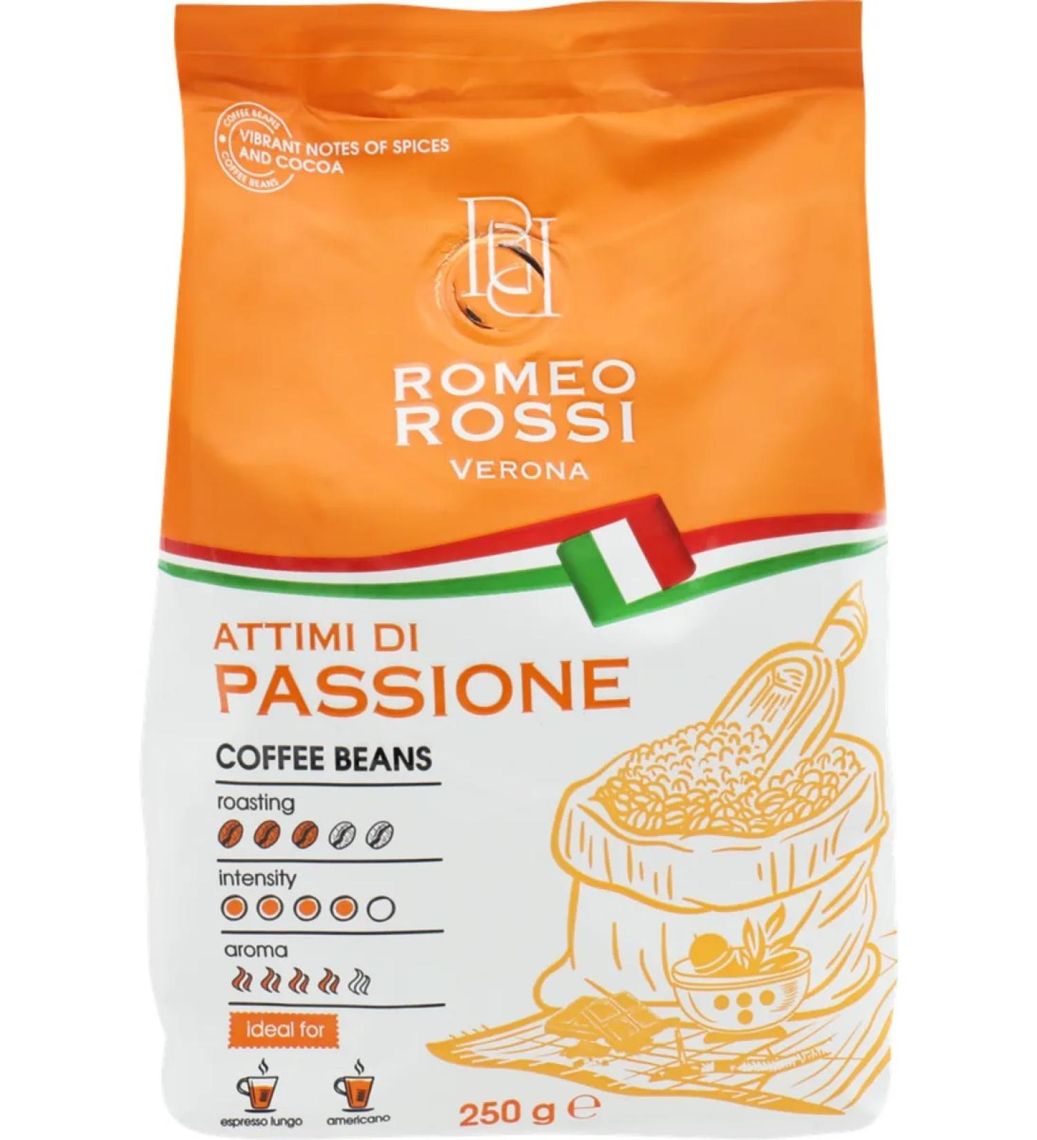 ChTM fantasy brands Grain coffee Romeo Rossi Attimi di Passione natural heat - Buy Online on GoSupps.com