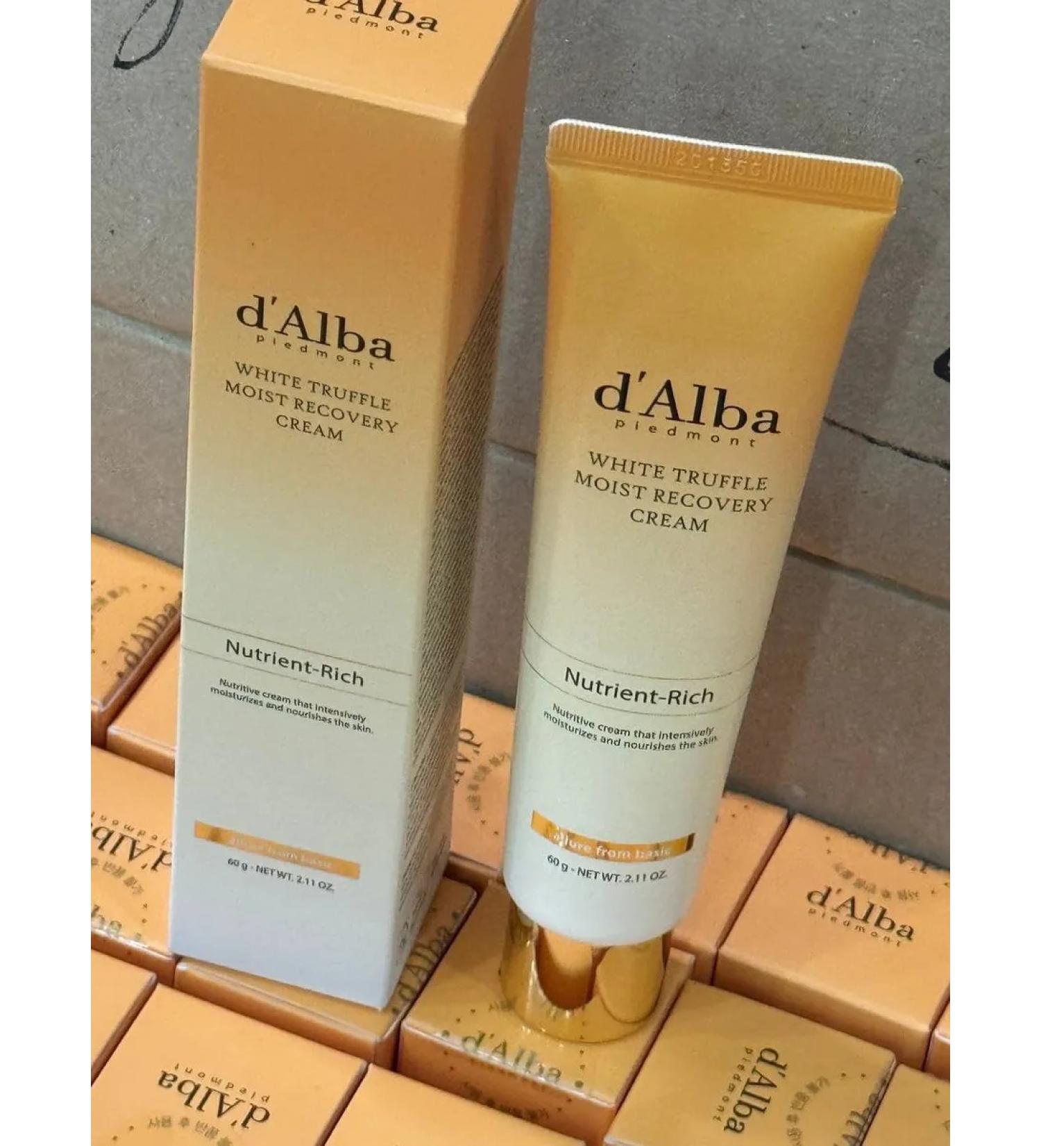 d'Alba Facial Lifting Cremers White Truffle Moist Recovery Cream
