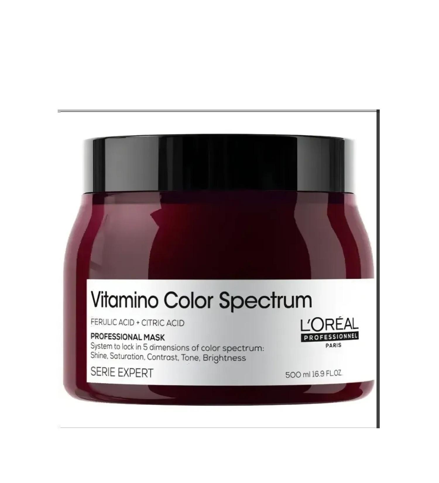 L'Oreal Professionnel Vitamino Color Spectrum 500 ml dyed hair mask - Buy Online on GoSupps.com