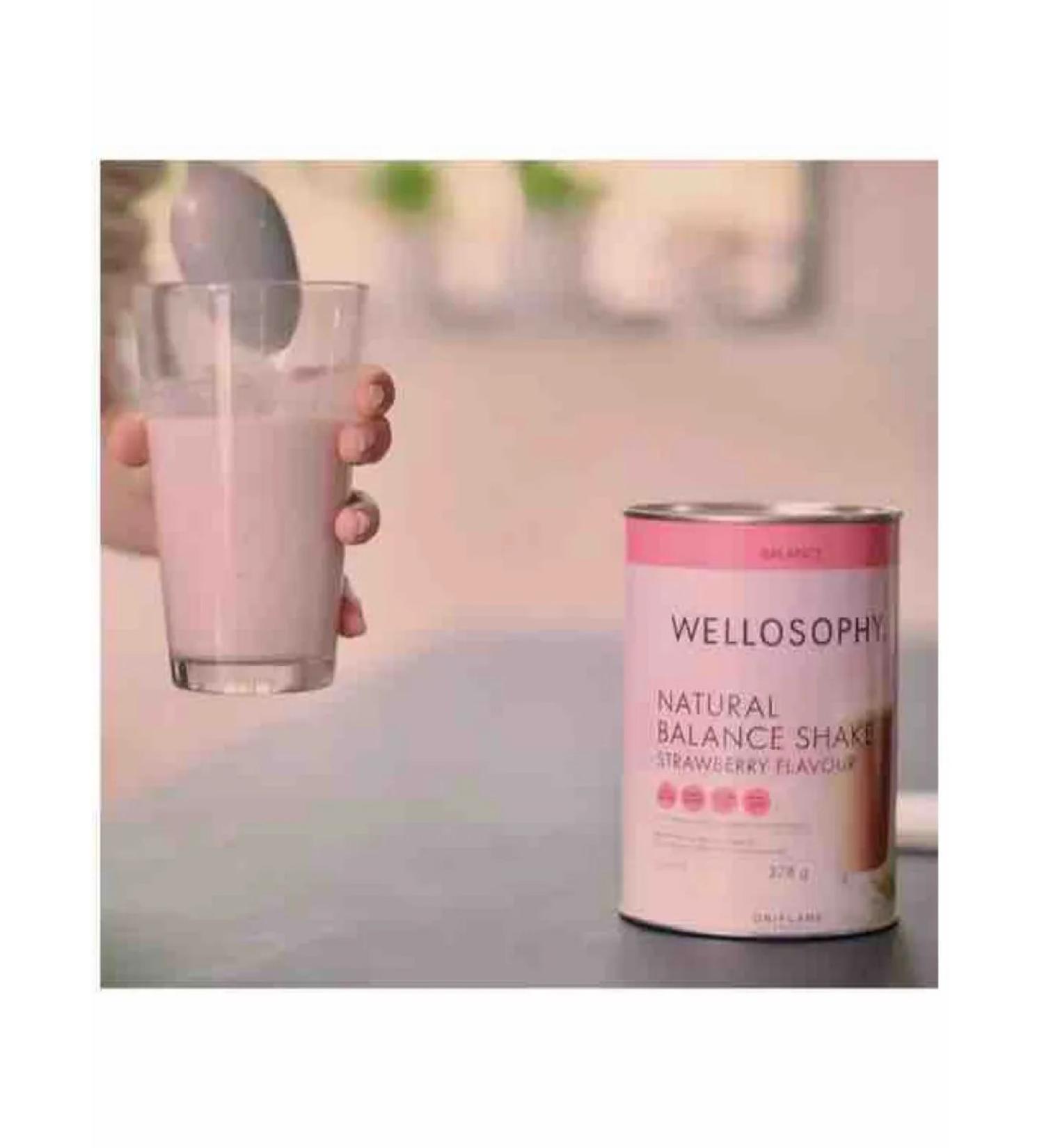 Oriflame Protein cocktail- Natural Balance Wellosophy Strawberry - Buy Online on GoSupps.com