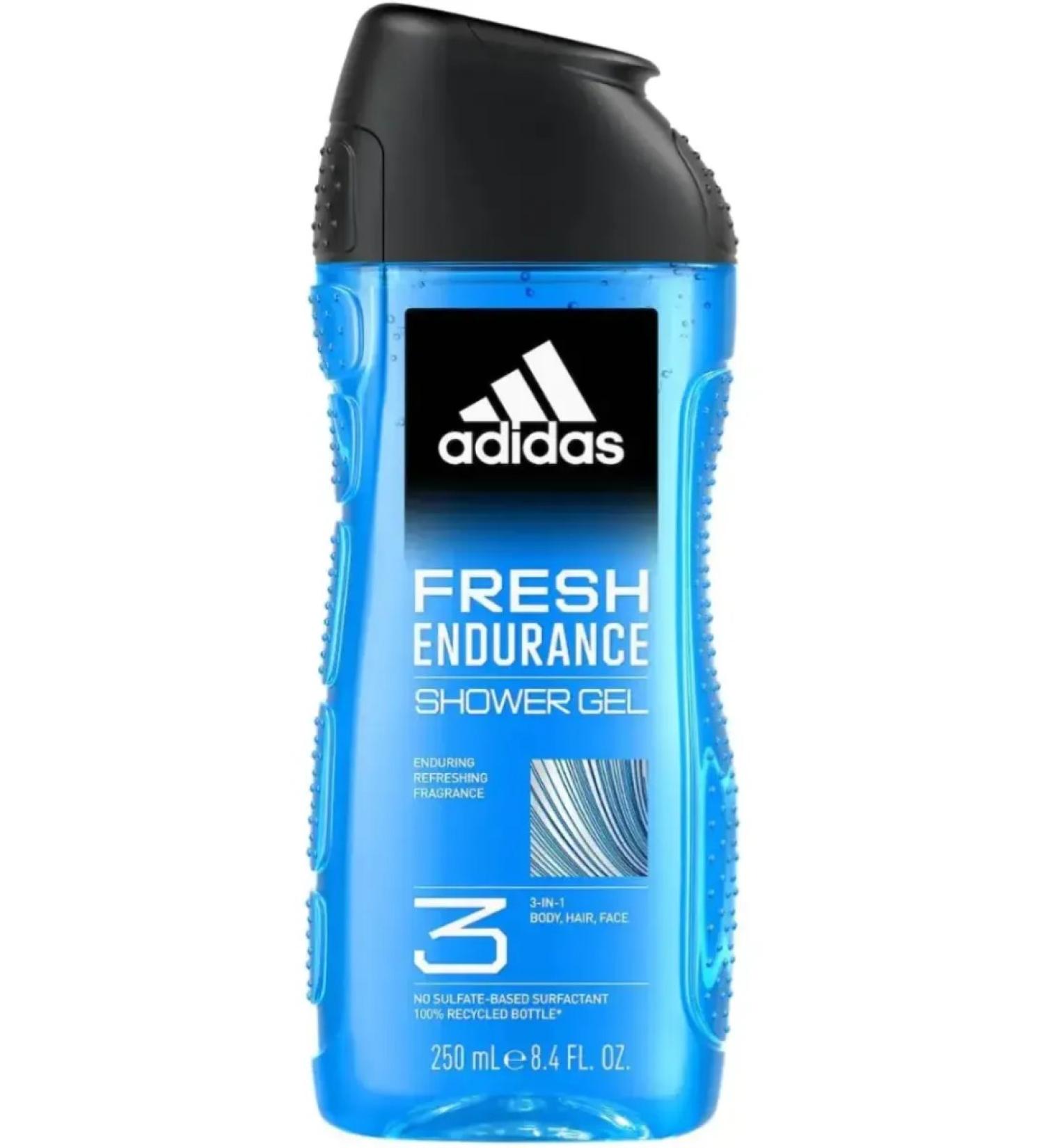 adidas Shower gel 3 in 1 Fresh Enduraance 250 ml
