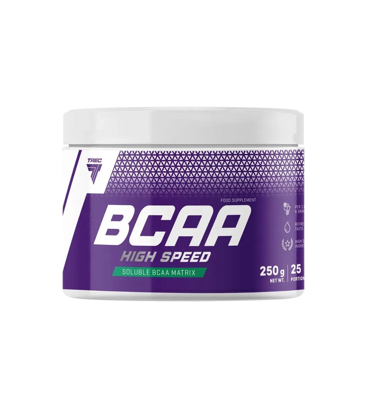 Trec Nutrition Amino acids in the powder of BCA TREC BCAA High Speed 250g Cactus