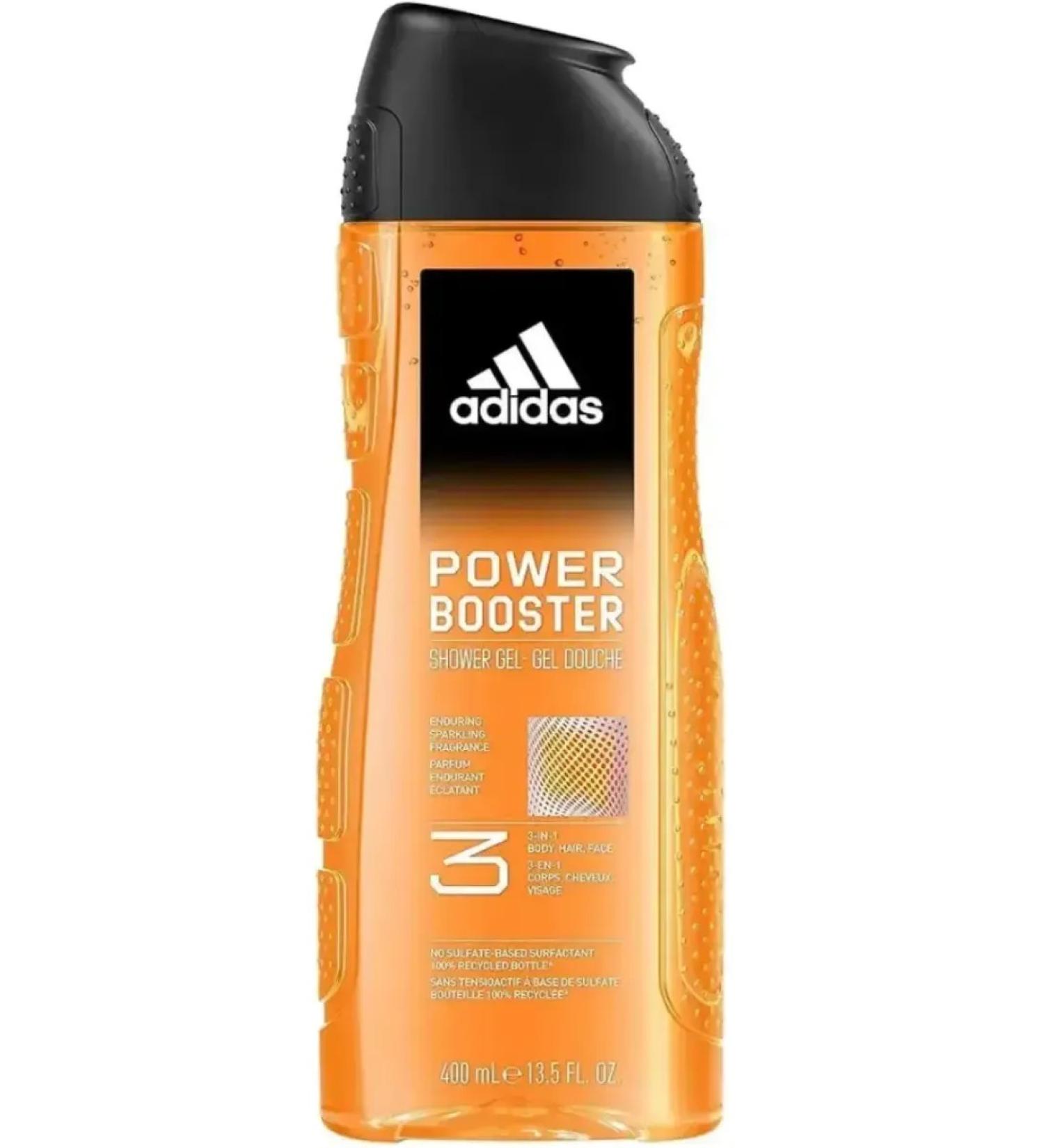adidas Shower gel 3 in 1 Power Booster 400 ml