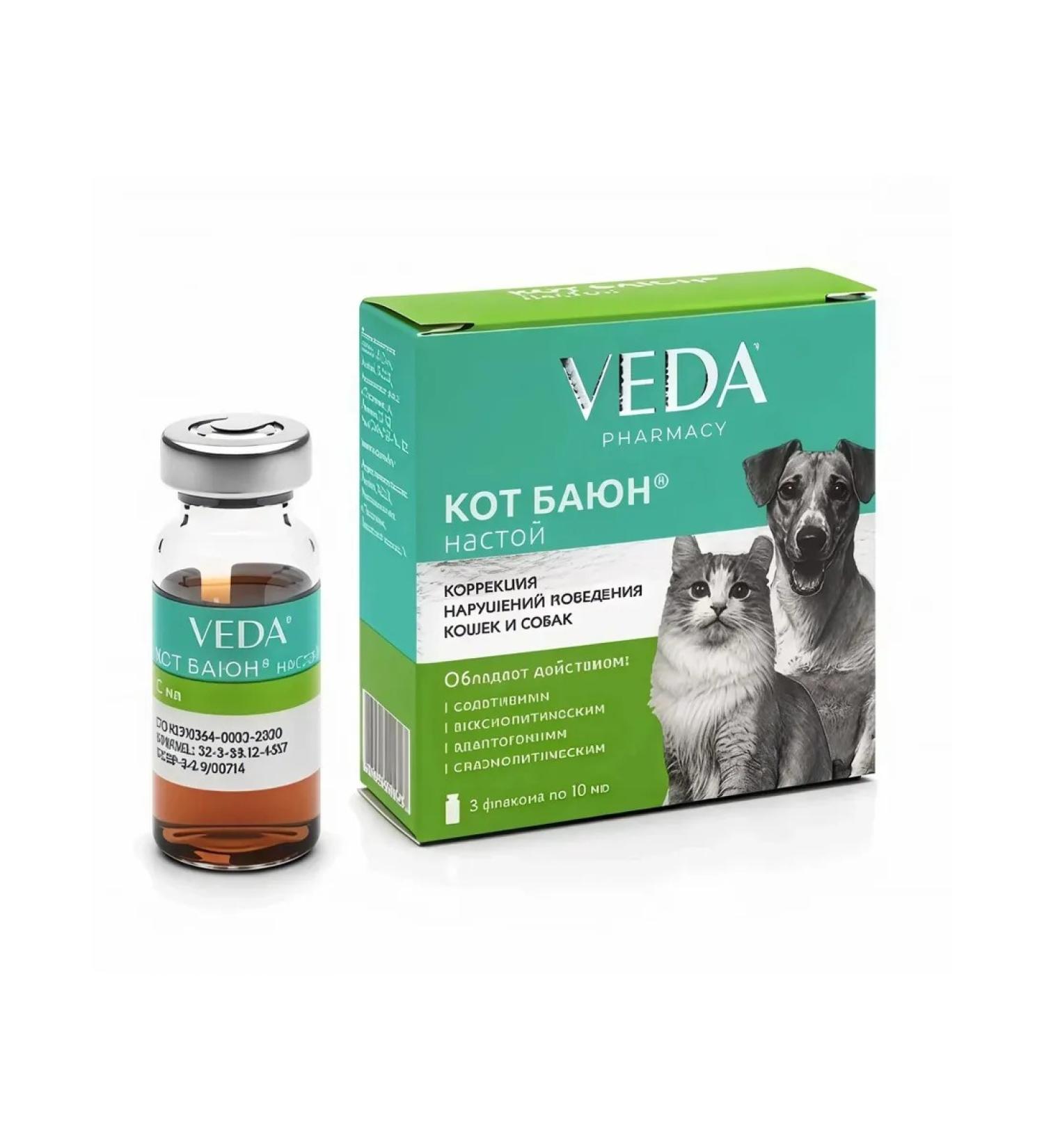 VEDA Cat Bayun for correction of behavior 3 bottles of 10 ml - Buy Online on GoSupps.com