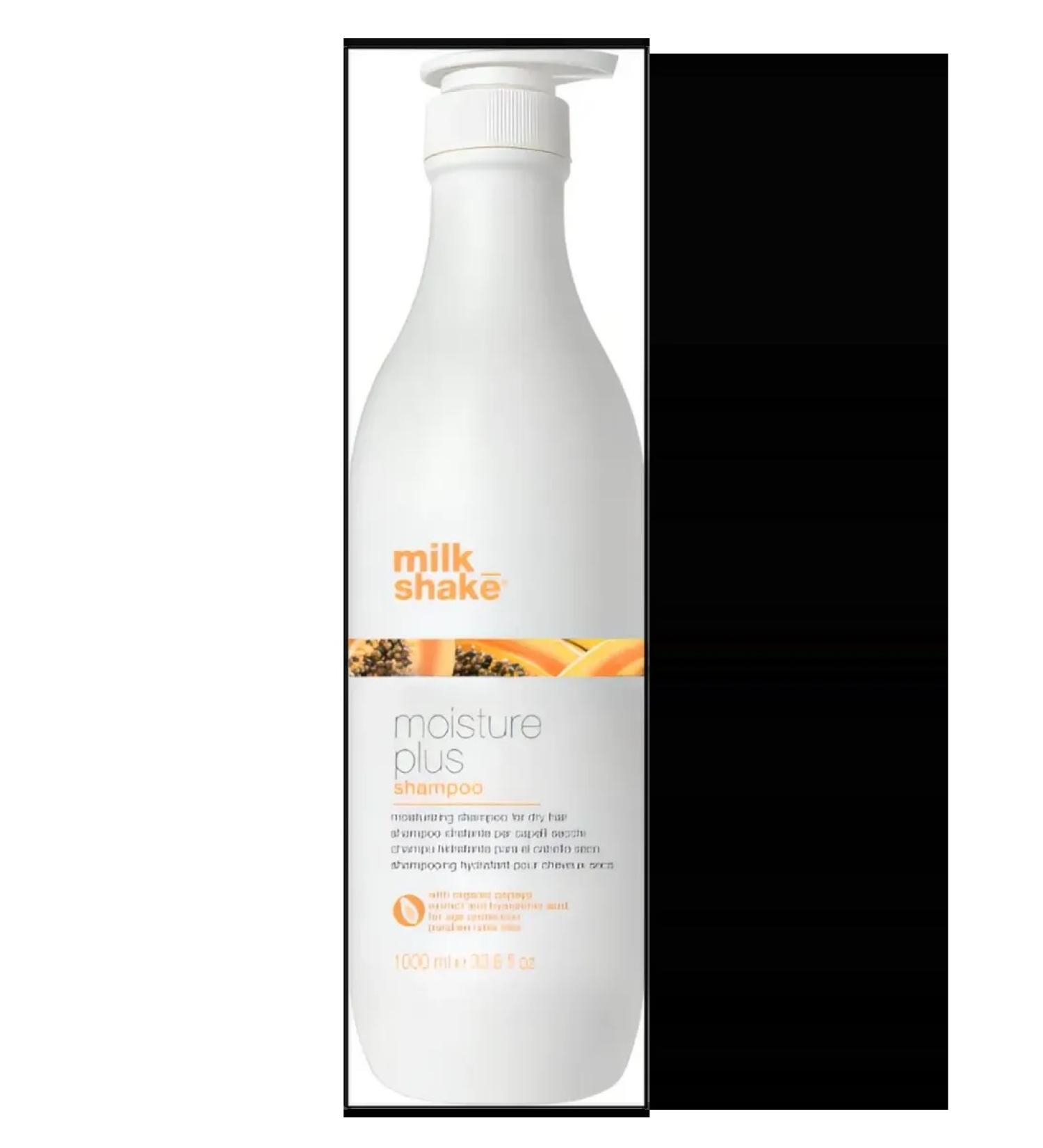 Milkshake Moisturizing shampoo for dry hair Moisture Plus 1000ml - Buy Online on GoSupps.com