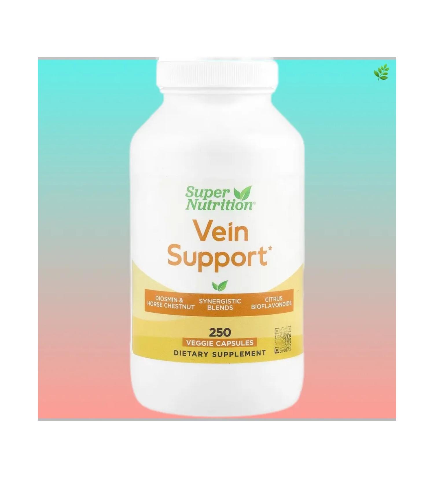 Super Nutrition To support veins with diosmine 250 capsules - Buy Online on GoSupps.com