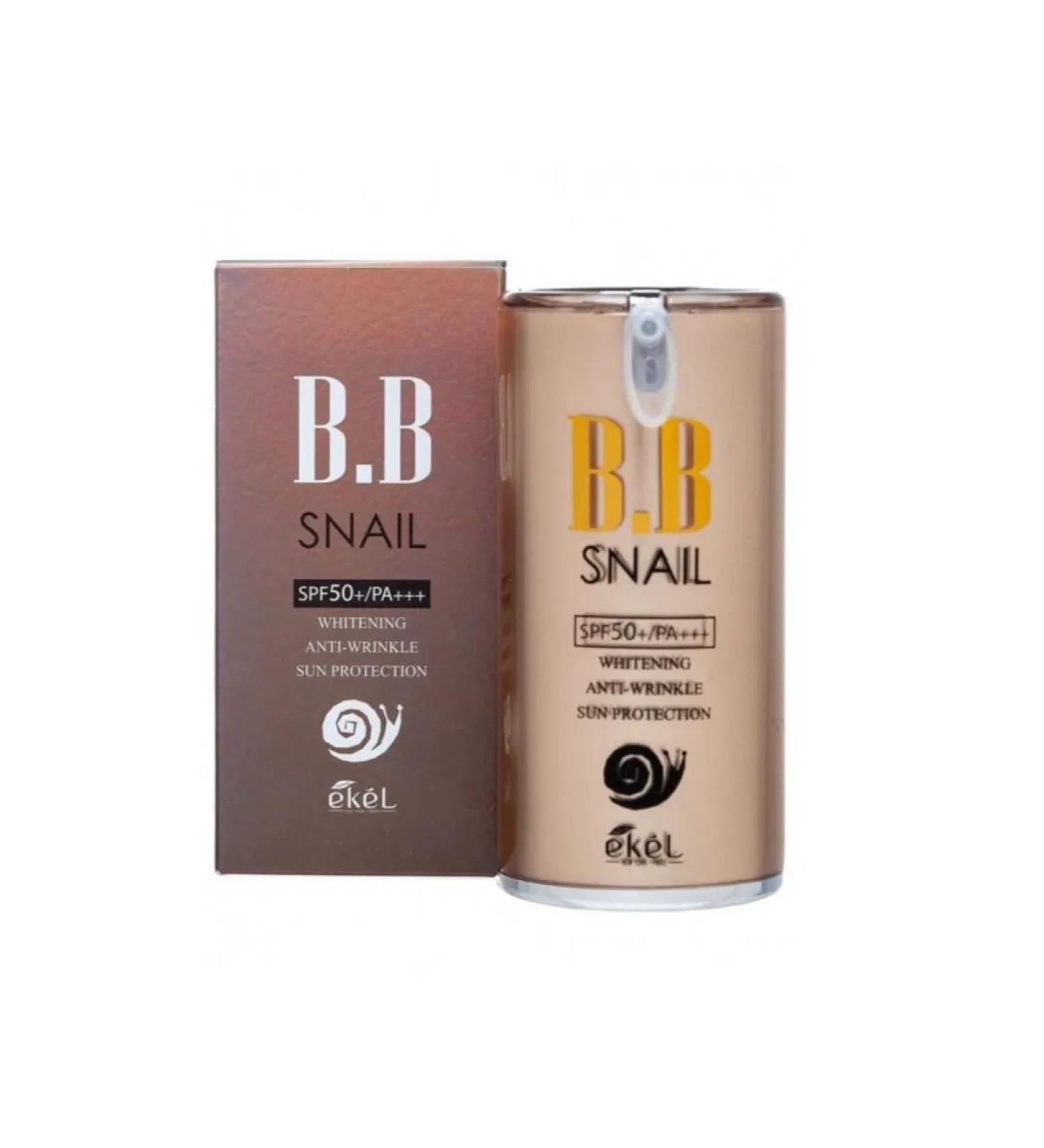 EKEL BB cream with an extract of a face snail 50 ml - Buy Online on GoSupps.com