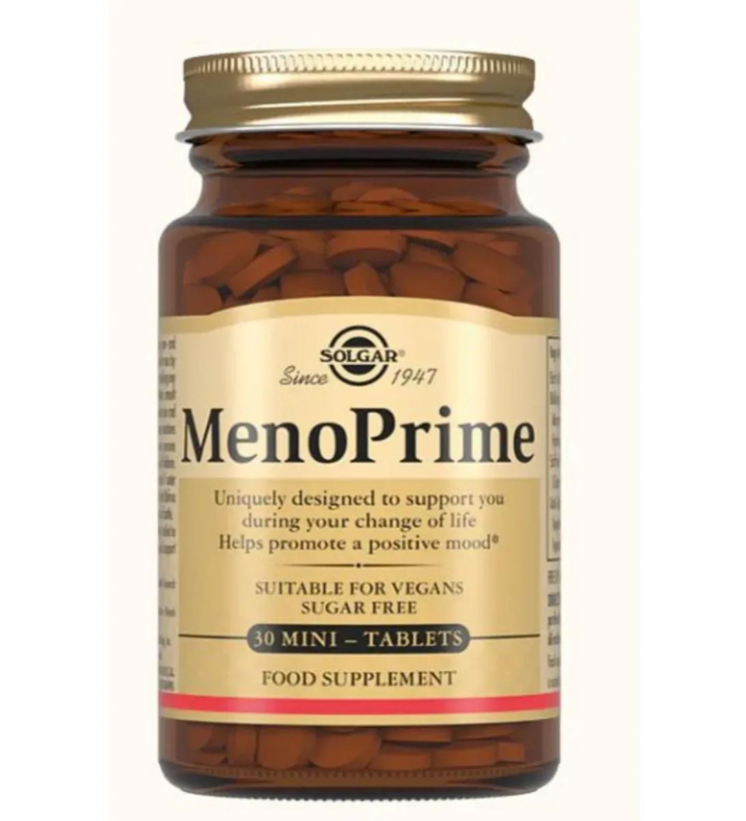 SOLGAR Meno Prime 30 tablets