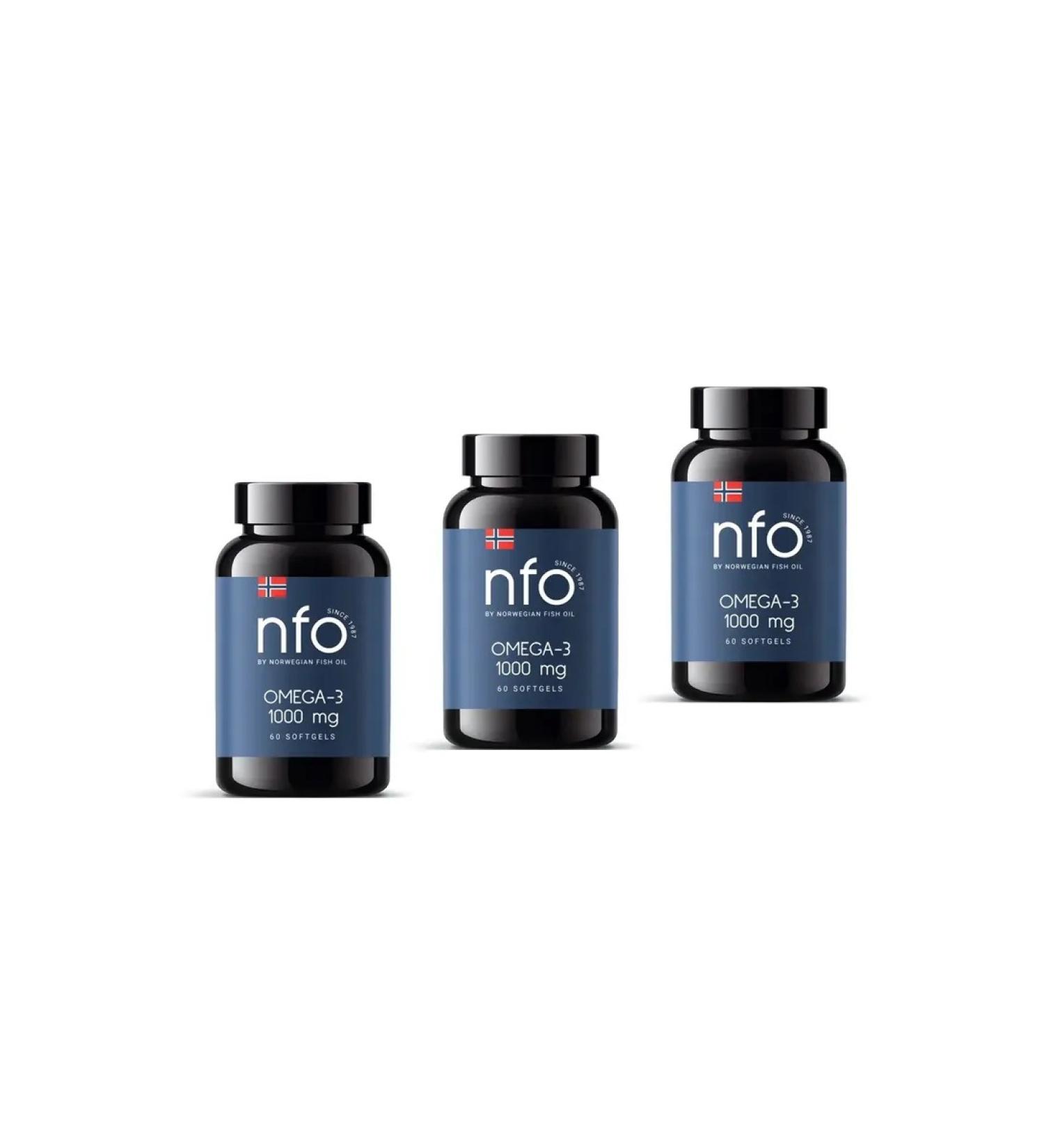 NFO Omega-3 60 capsules 3 pcs