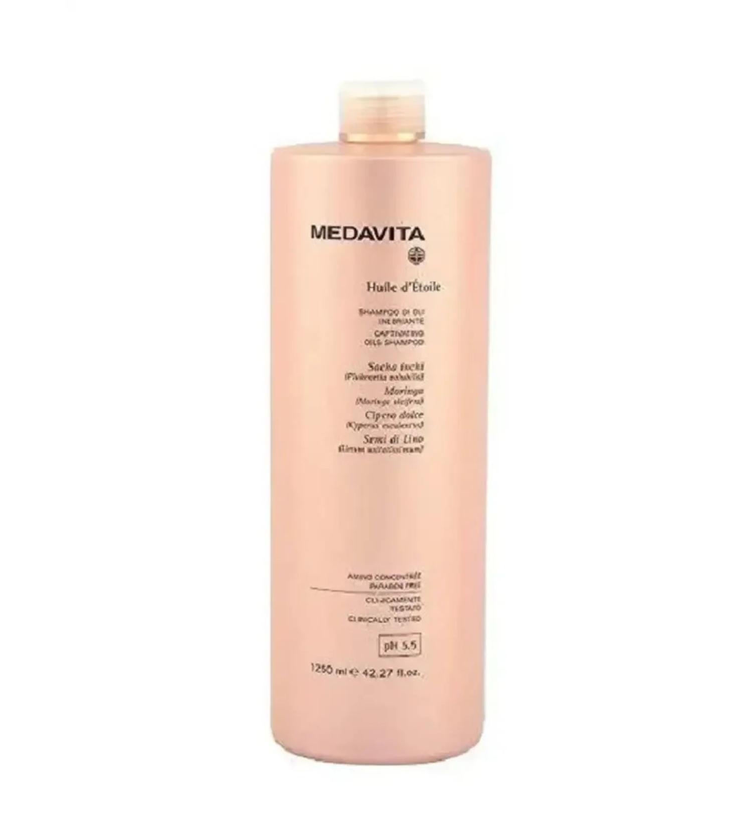 Medavita Hair shampoo Italian gloss Huile d'Etoile 1250ml