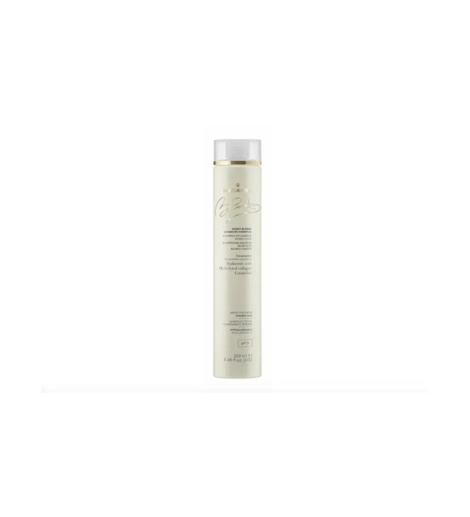 Medavita Hair shampoo Blondie Sunset Blonde TPP. Shades 250ml