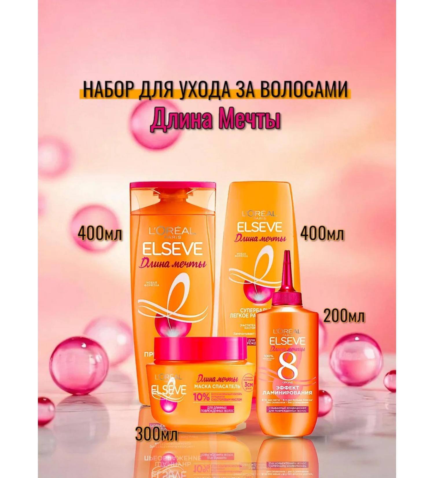 L'OREAL Set for hair care "Dream length" - Buy Online on GoSupps.com