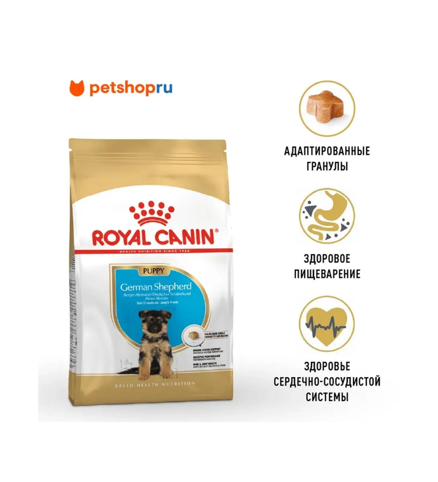 ROYAL CANIN Feed for puppies German shepherd German Shepherd Puppy 3kg - Buy Online on GoSupps.com