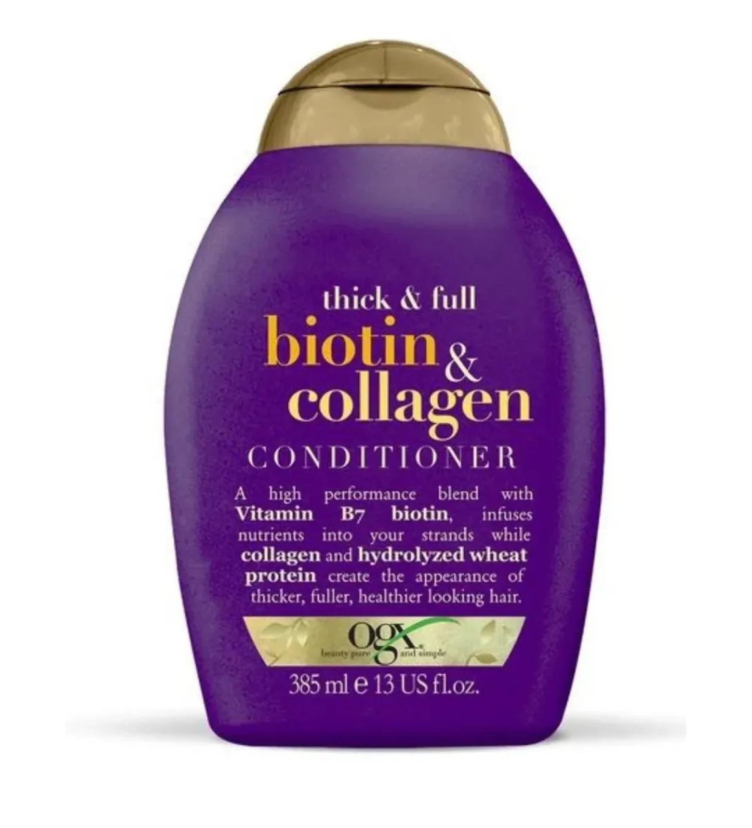 OGX Conditioner for thin hair with biotin and collagen 385 ml