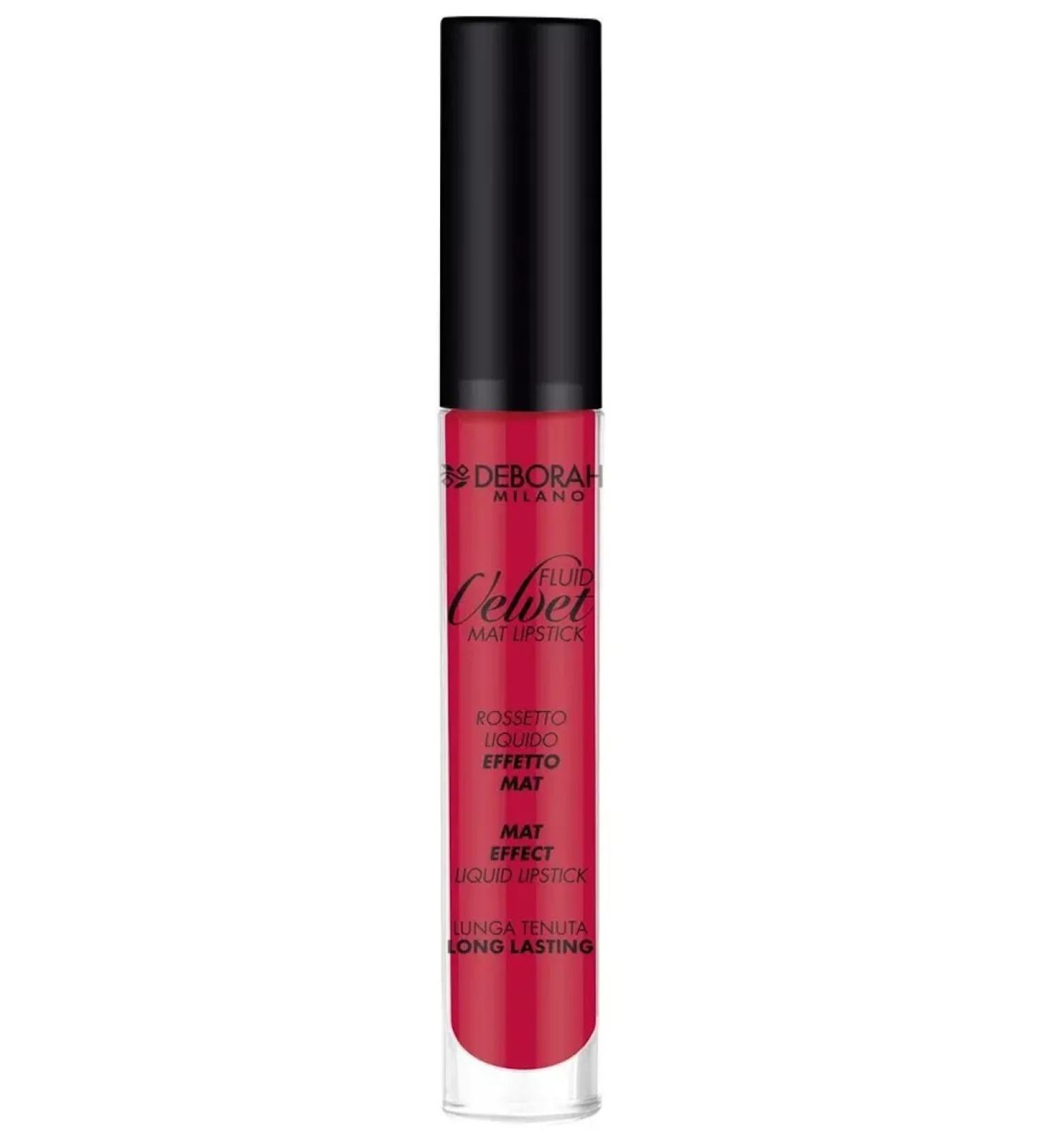 DEBORAH Fluid Velvet Mat Lipstick lipstick tone 21 red poppy - Buy Online on GoSupps.com