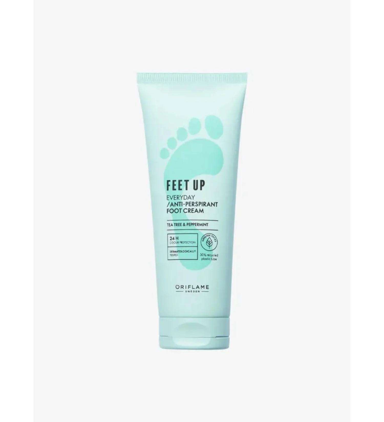Oriflame Feet Up Antiperspirant Foot Cream - Buy Online on GoSupps.com