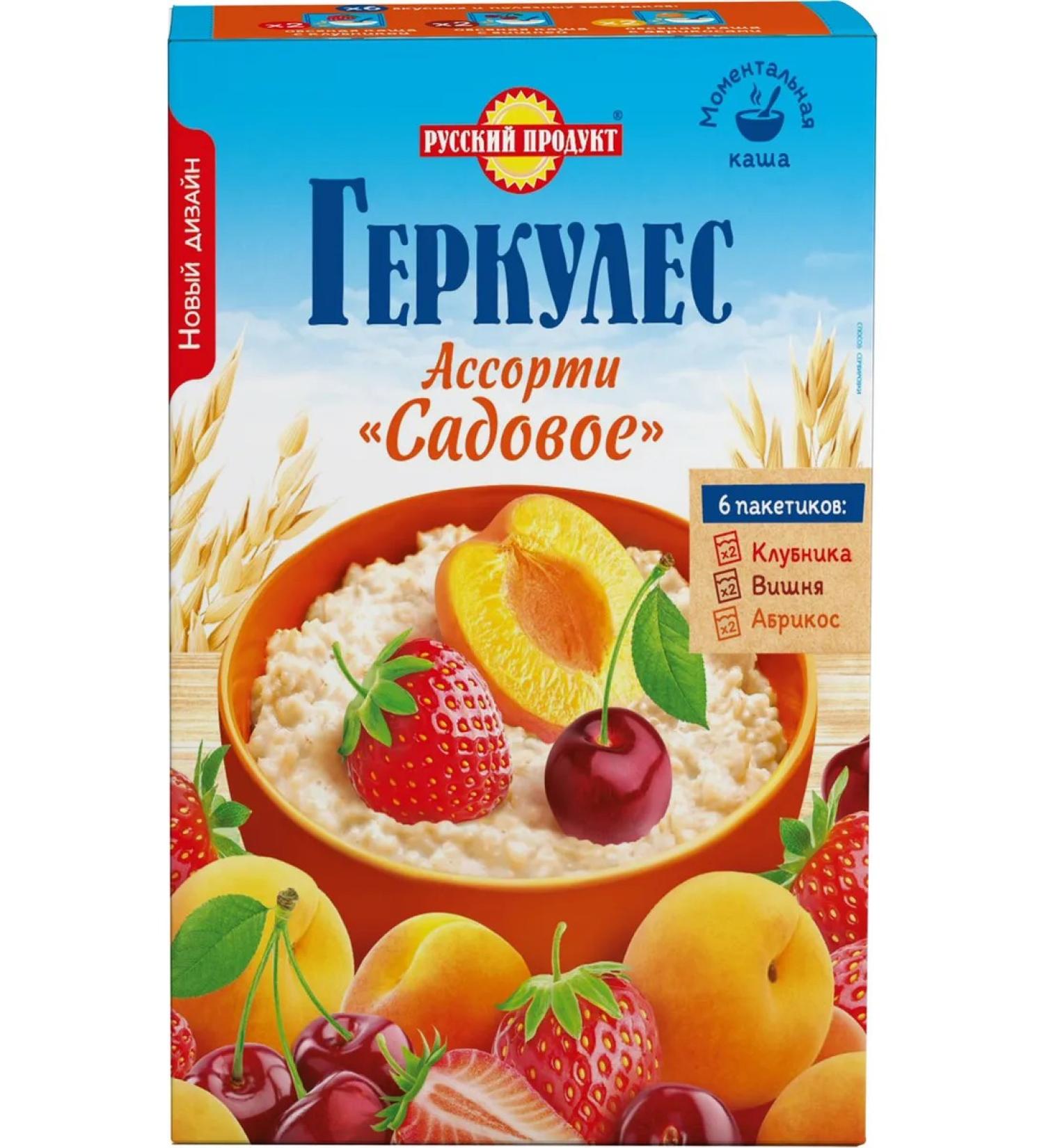 Russian Product Porridge oat assorted No. 3 35 g x 6 pcs - Buy Online on GoSupps.com