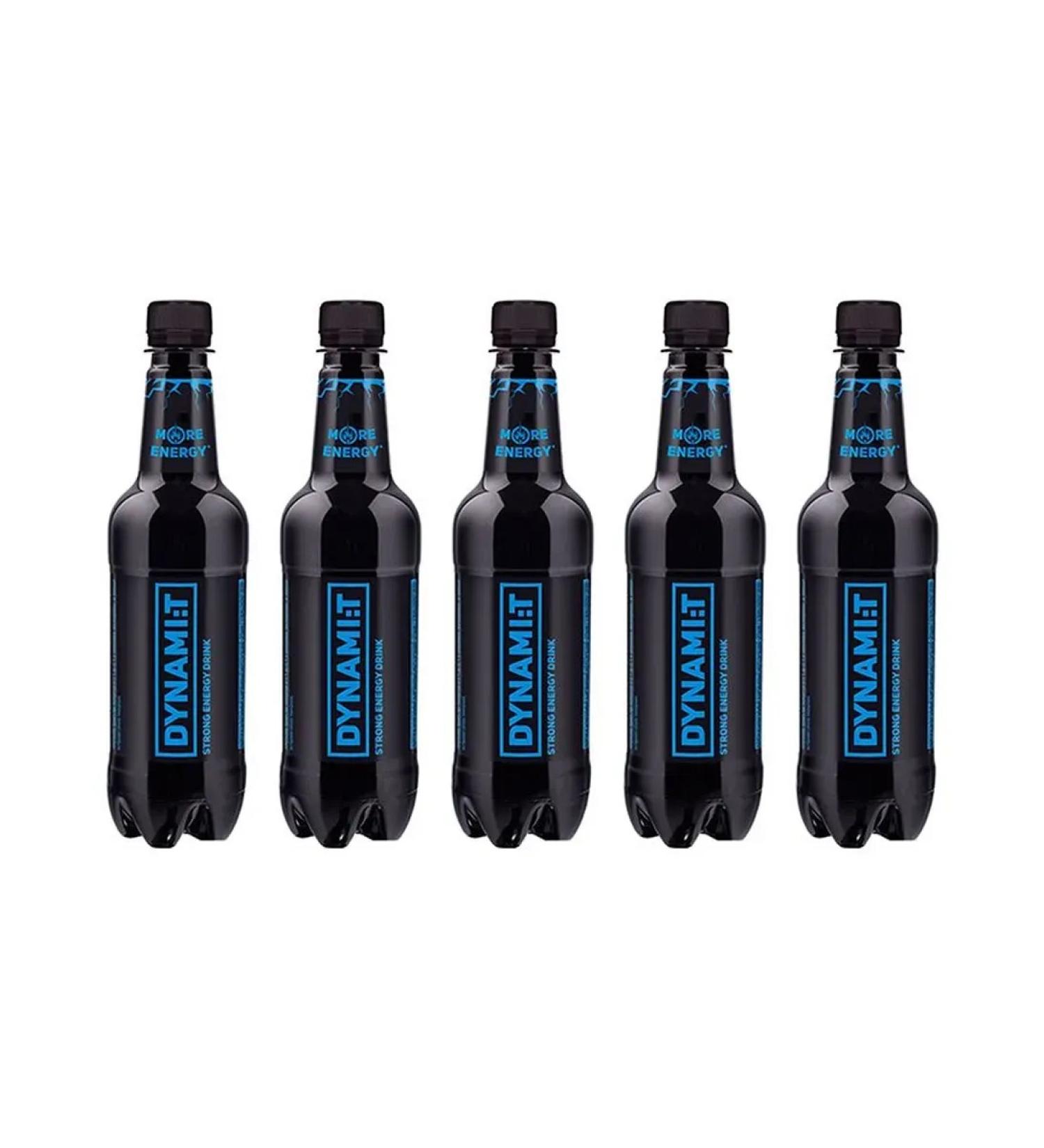DYNAMIT Strong energy drink 5 pcs 0.5 liters - Buy Online on GoSupps.com